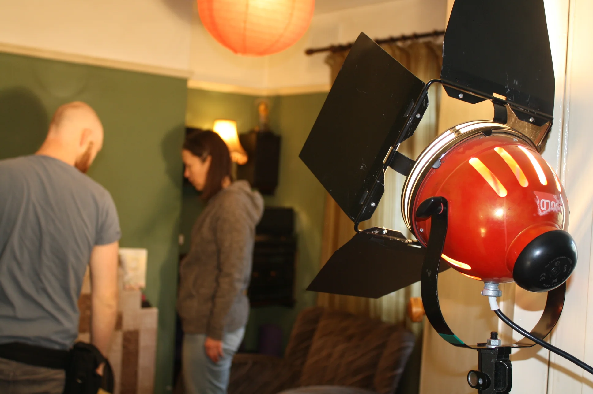Lighting the 'stage'