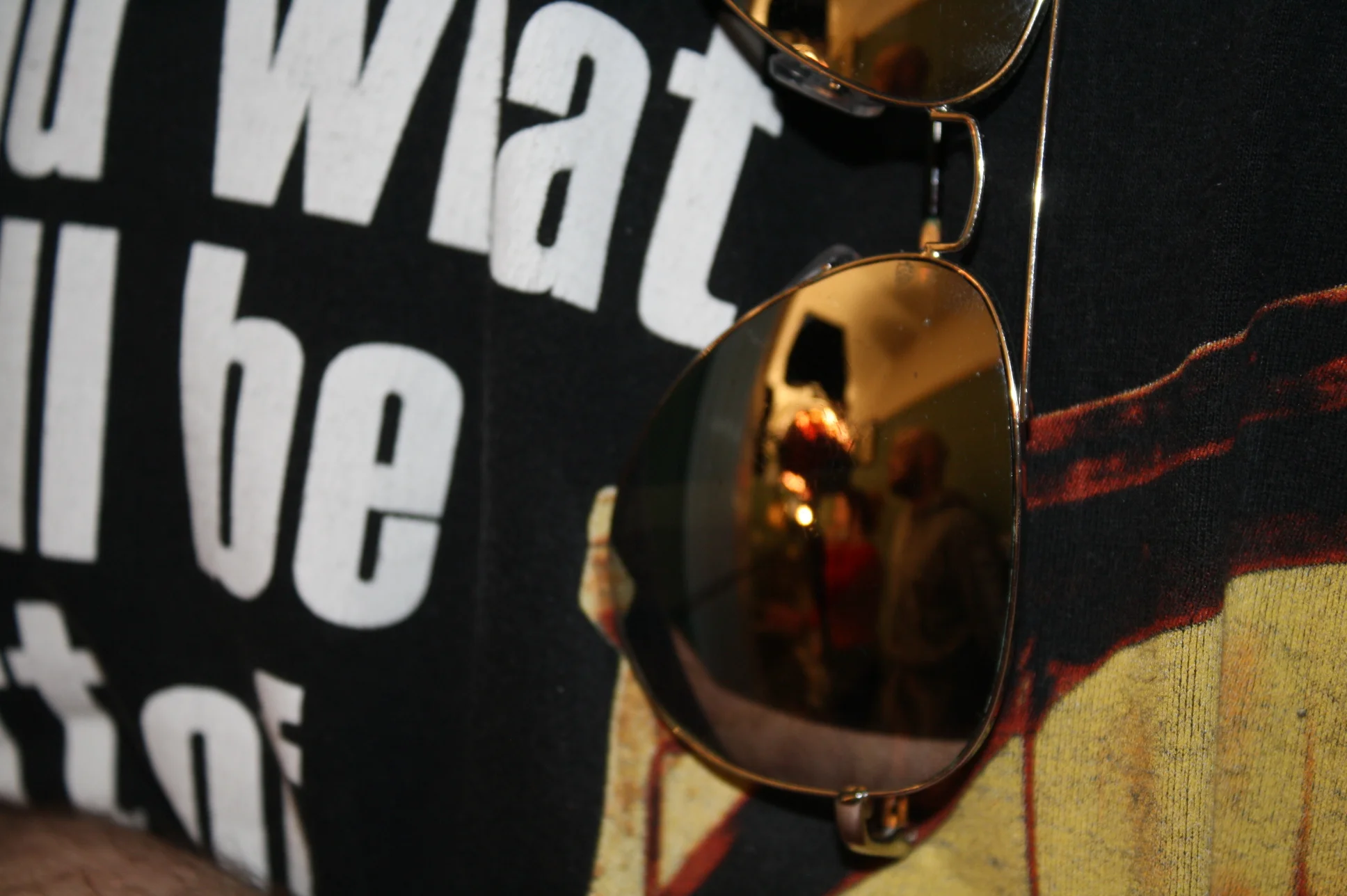 A new meaning to framing the shot...