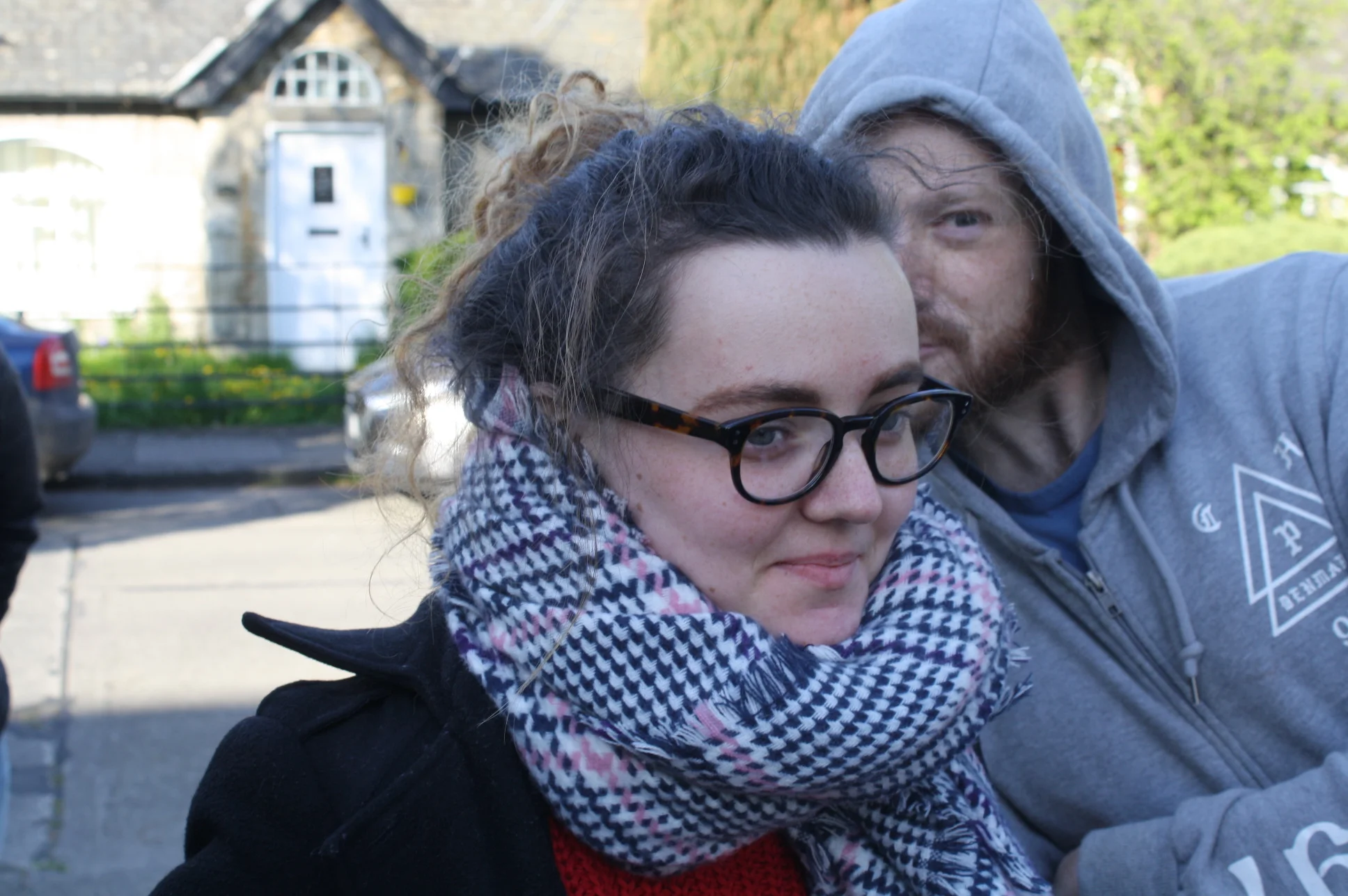 1st AC Shauna getting her fair share of the spotlight too!