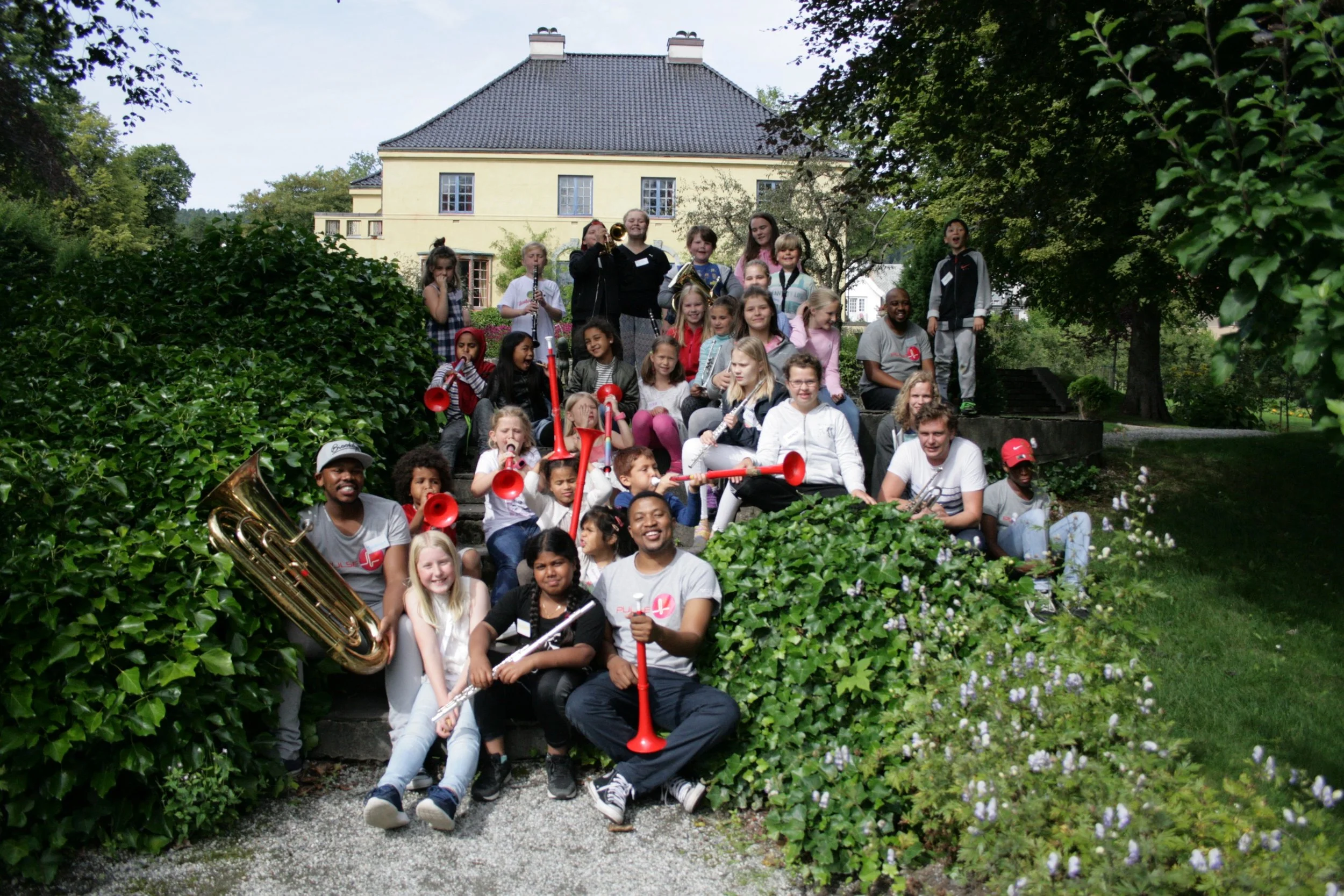 Deltakere på Norges Musikkorps Forbunds SommerPULSE 2017 i Molde