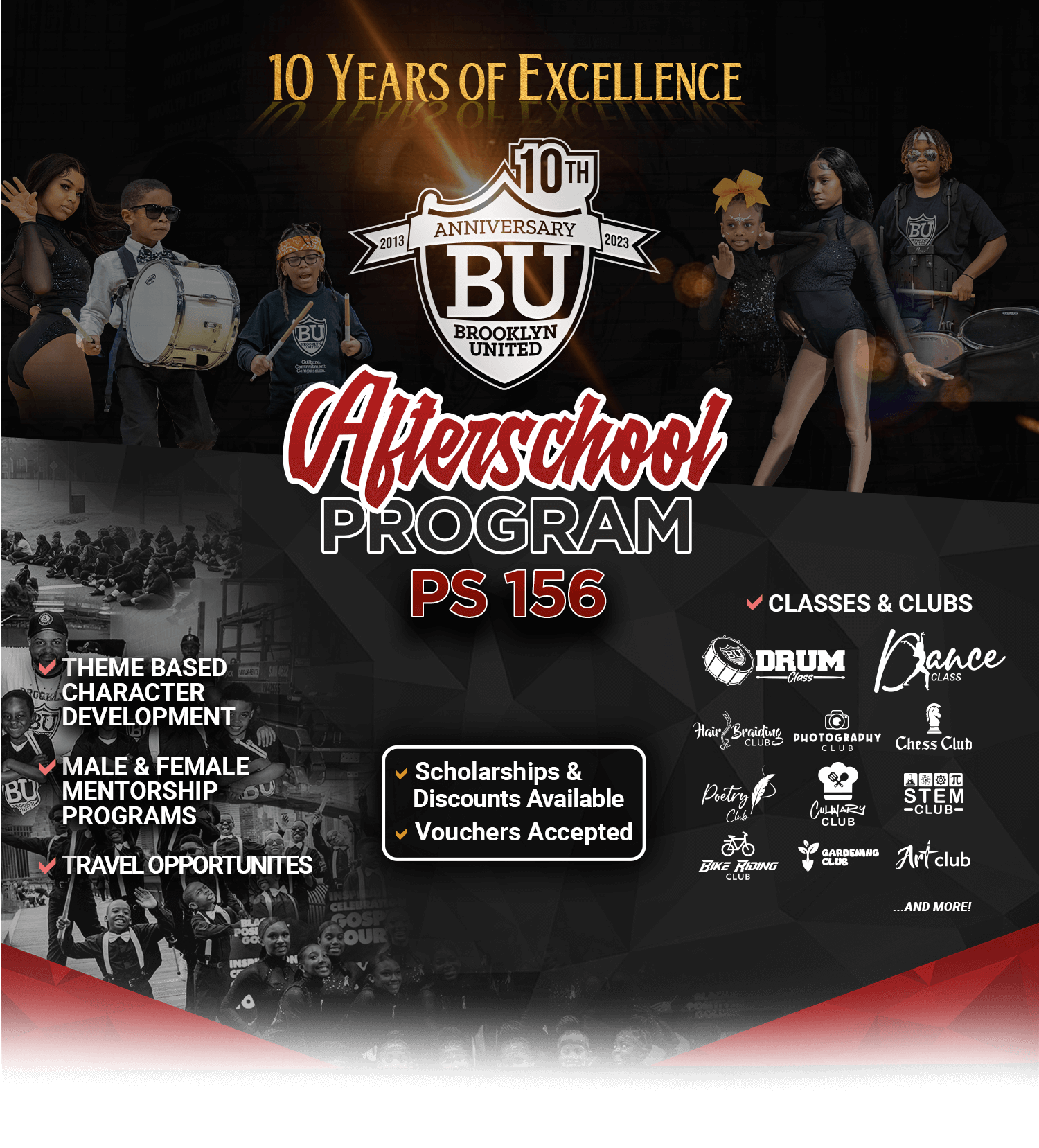 Programs at PS 156 — Brooklyn United Music & Arts Program