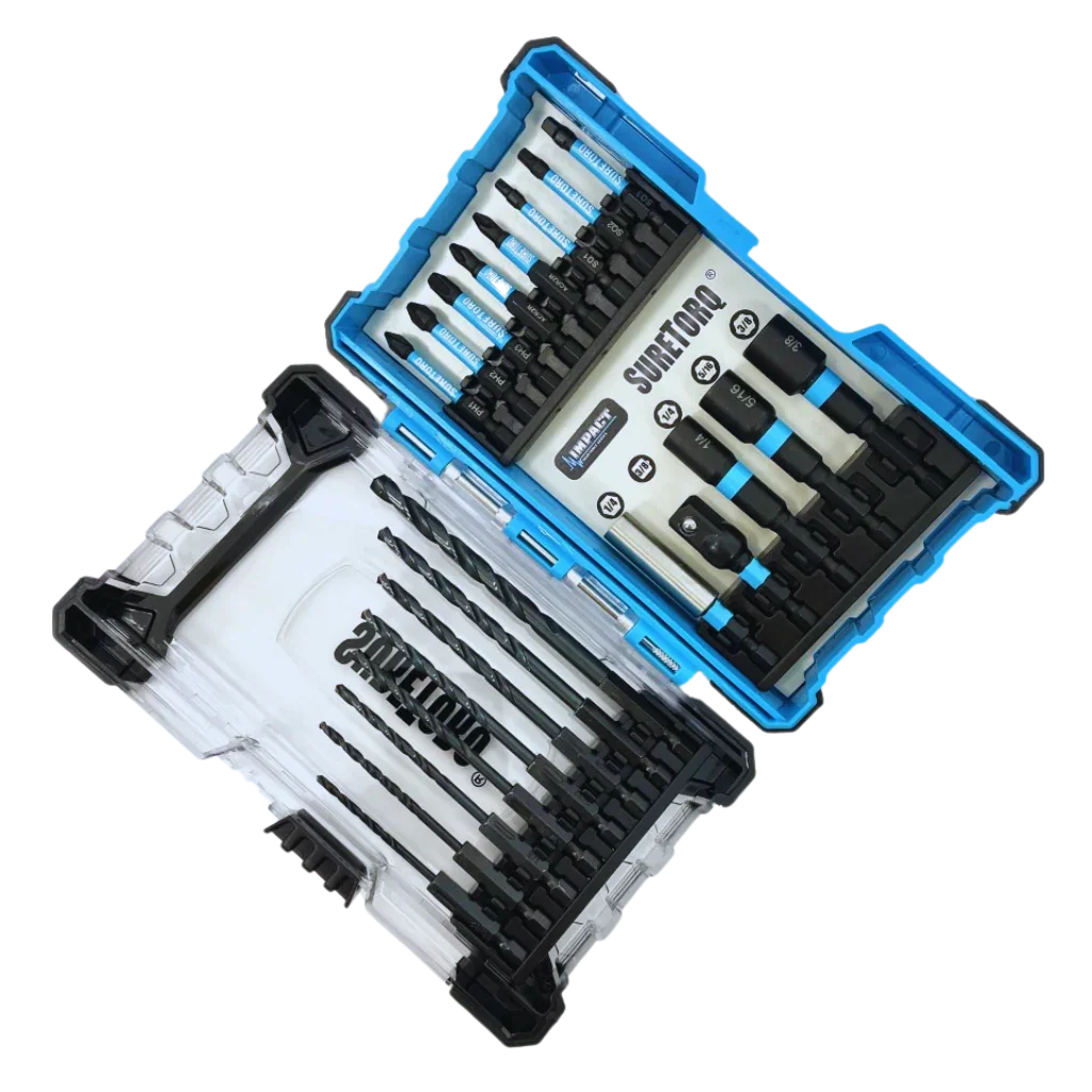 21 Pc. Impact Driver Accessory & Drill Bit Set