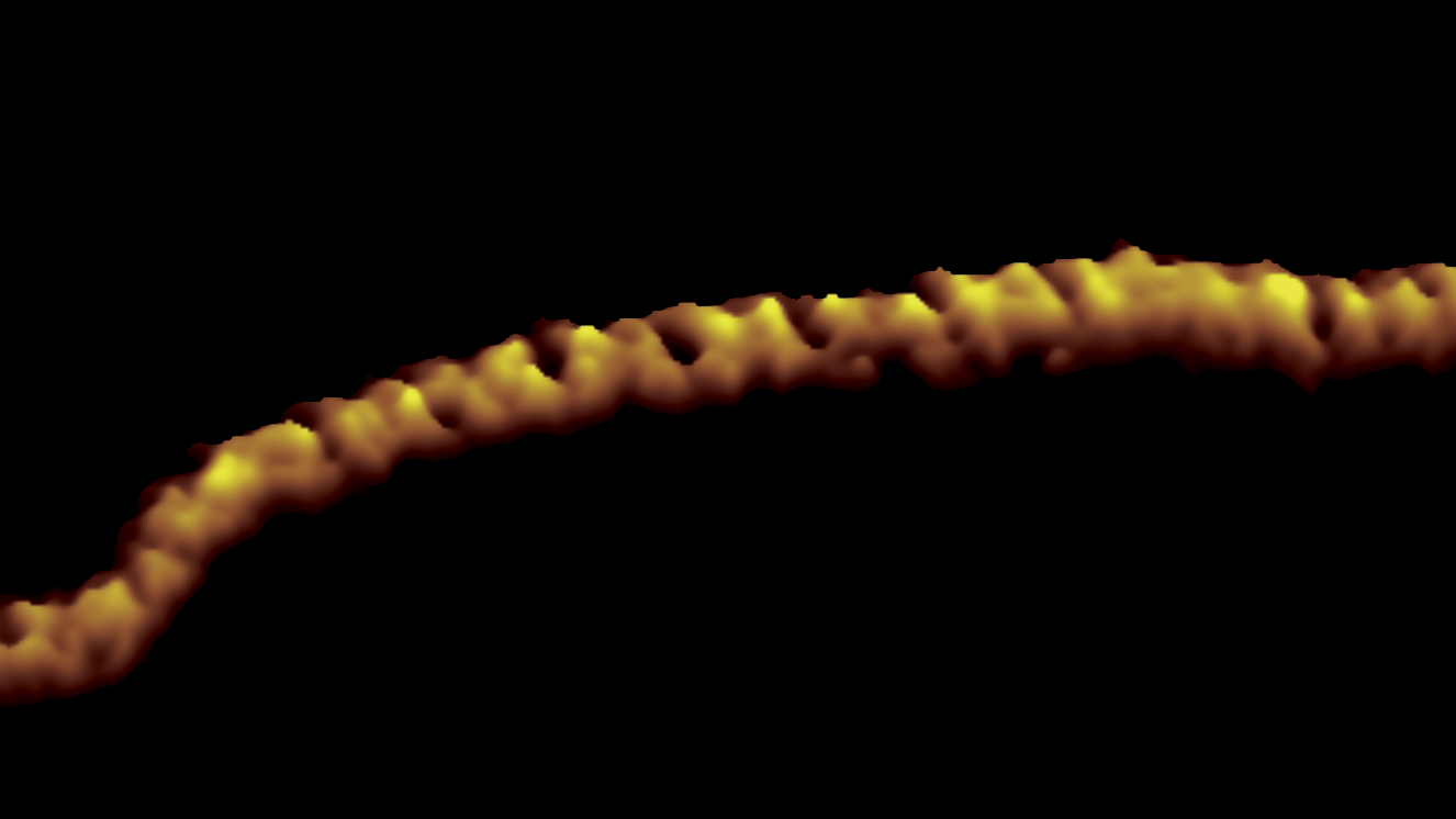 High resolution AFM enables the first single molecule visualisation of variations in the double helix of DNA.