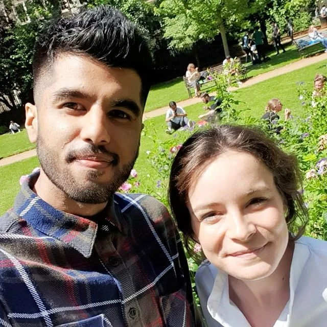 Meet the team. The Biophysicist ⚛ and the Pharmacist 💊. Enjoying some rare London sunshine.
https://www.alicepyne.com/bio
https://www.alicepyne.com/kavit-main
#afm #biophysics #research #bio #science #stem #physicist #pharmacist #interdisciplinary