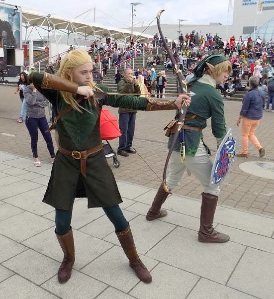 Legolas and Link armour pieces