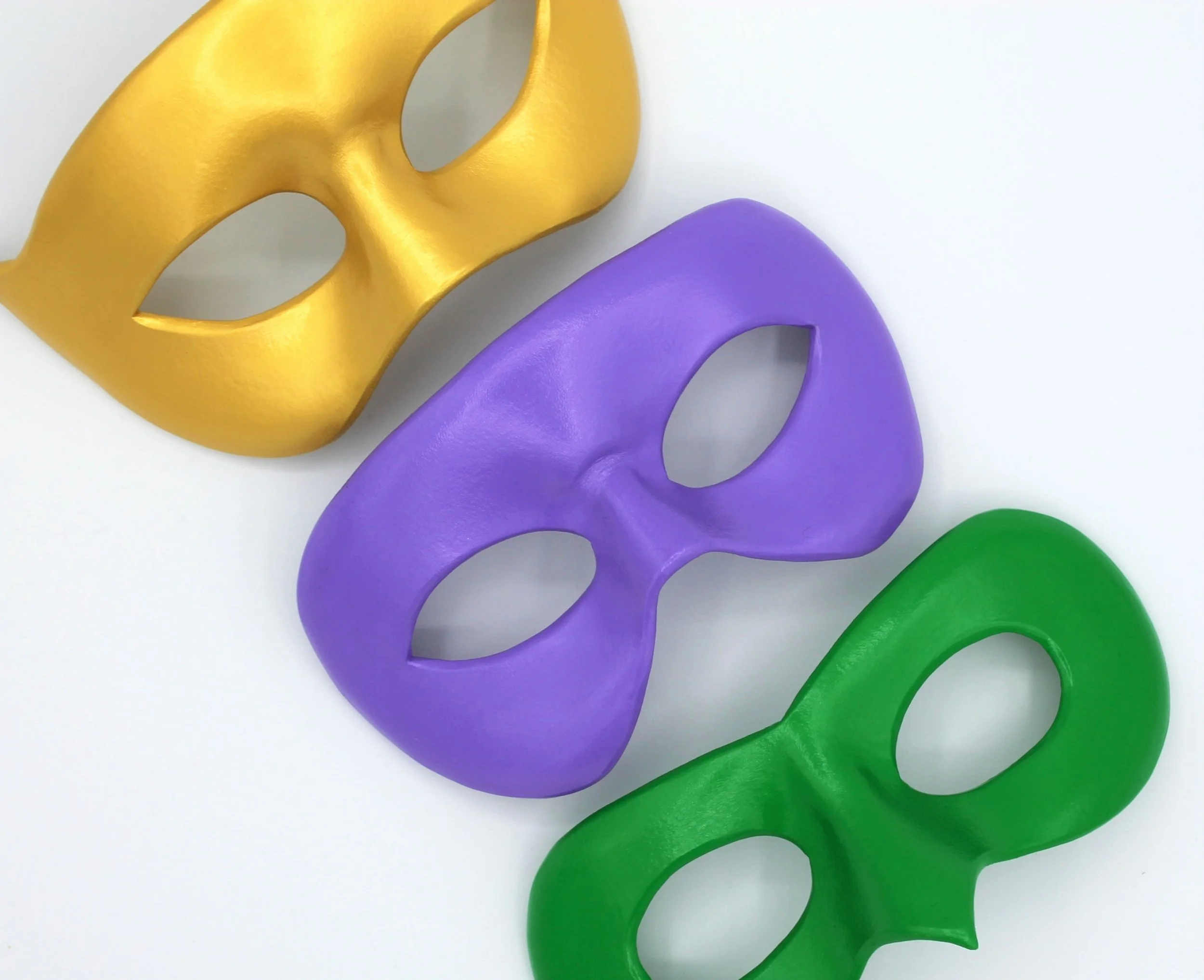 Carnival leather masks