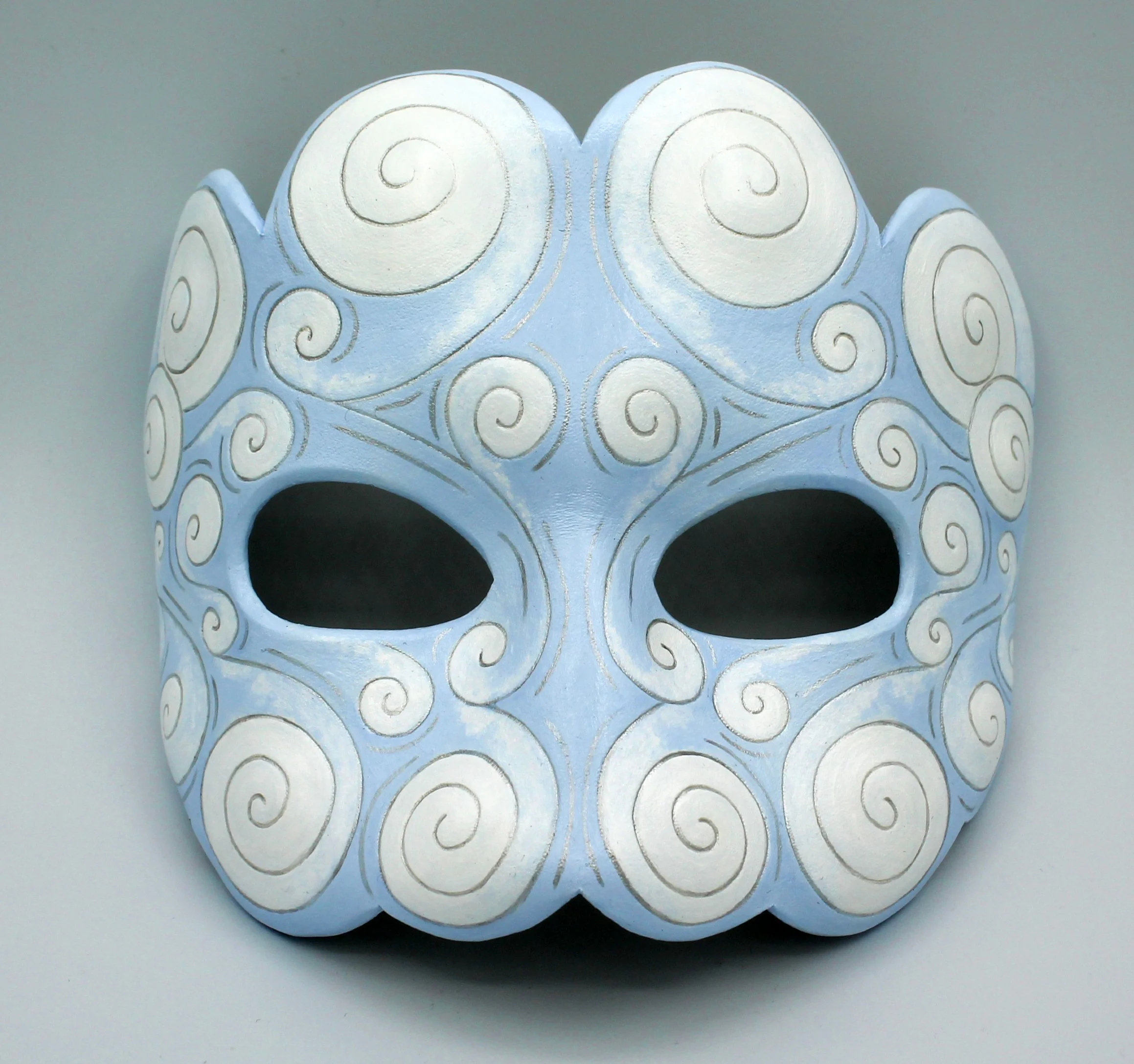Cloud leather mask