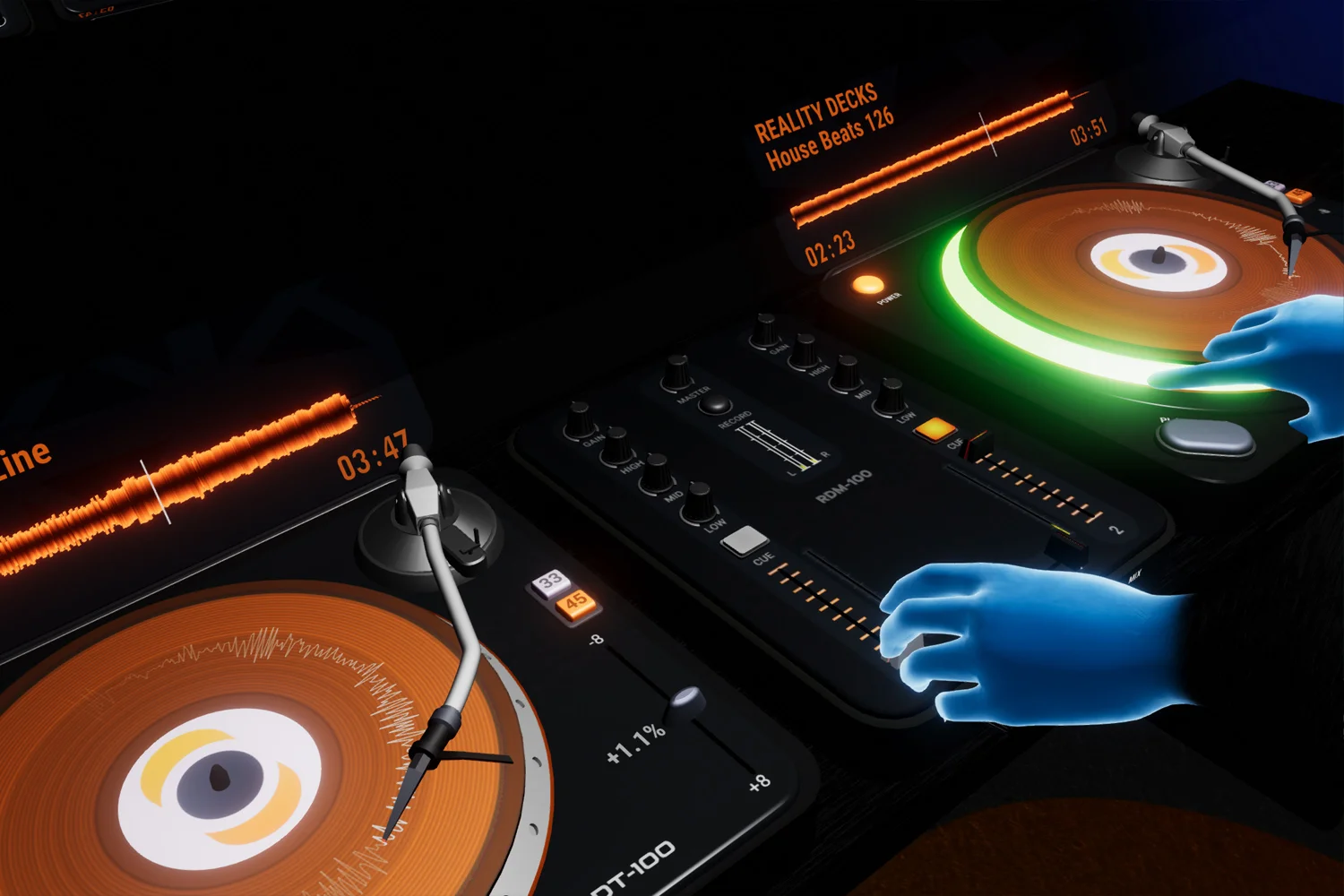 Design for Virtual Reality - creating the 'Reality Decks' world