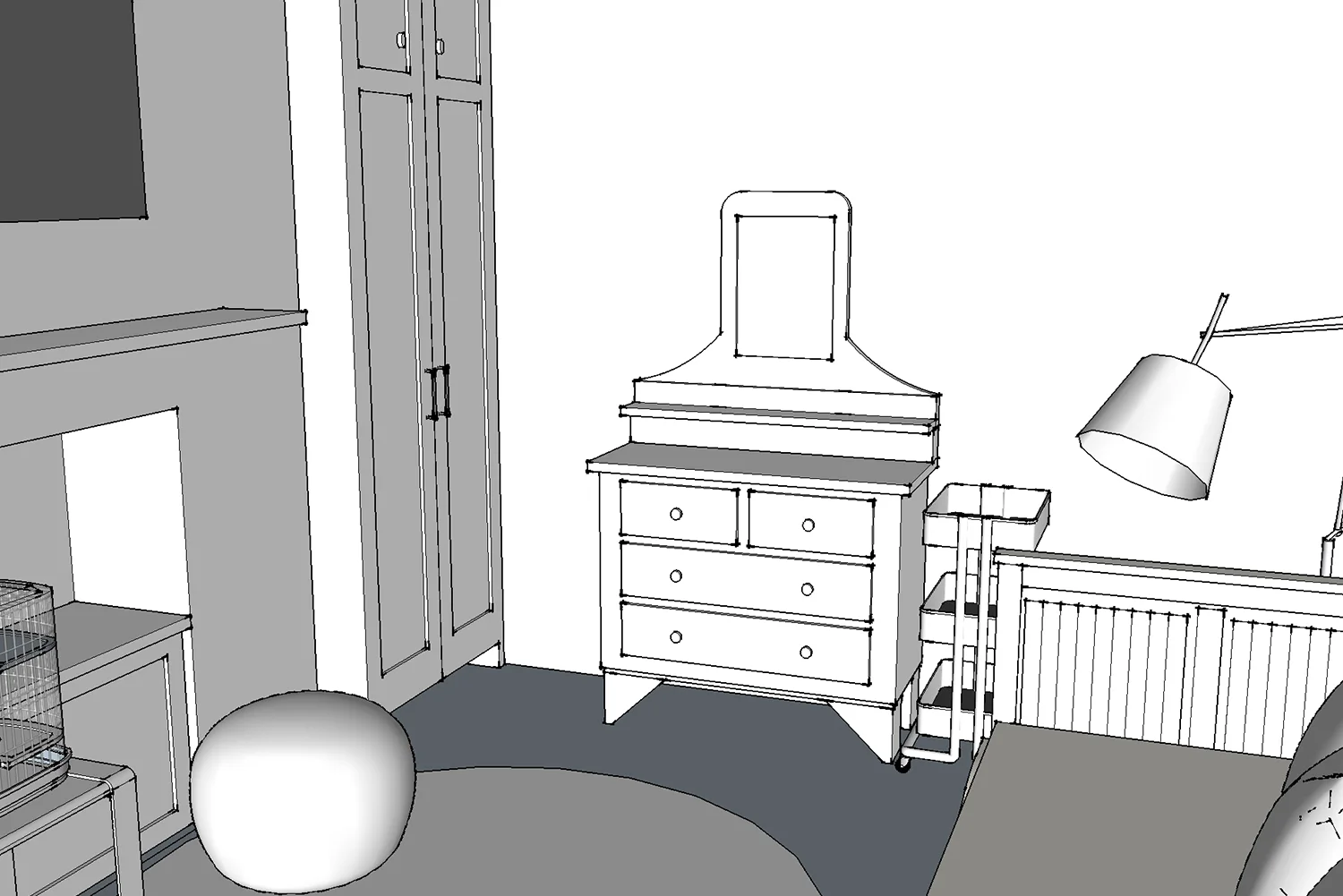 Girl's bedroom