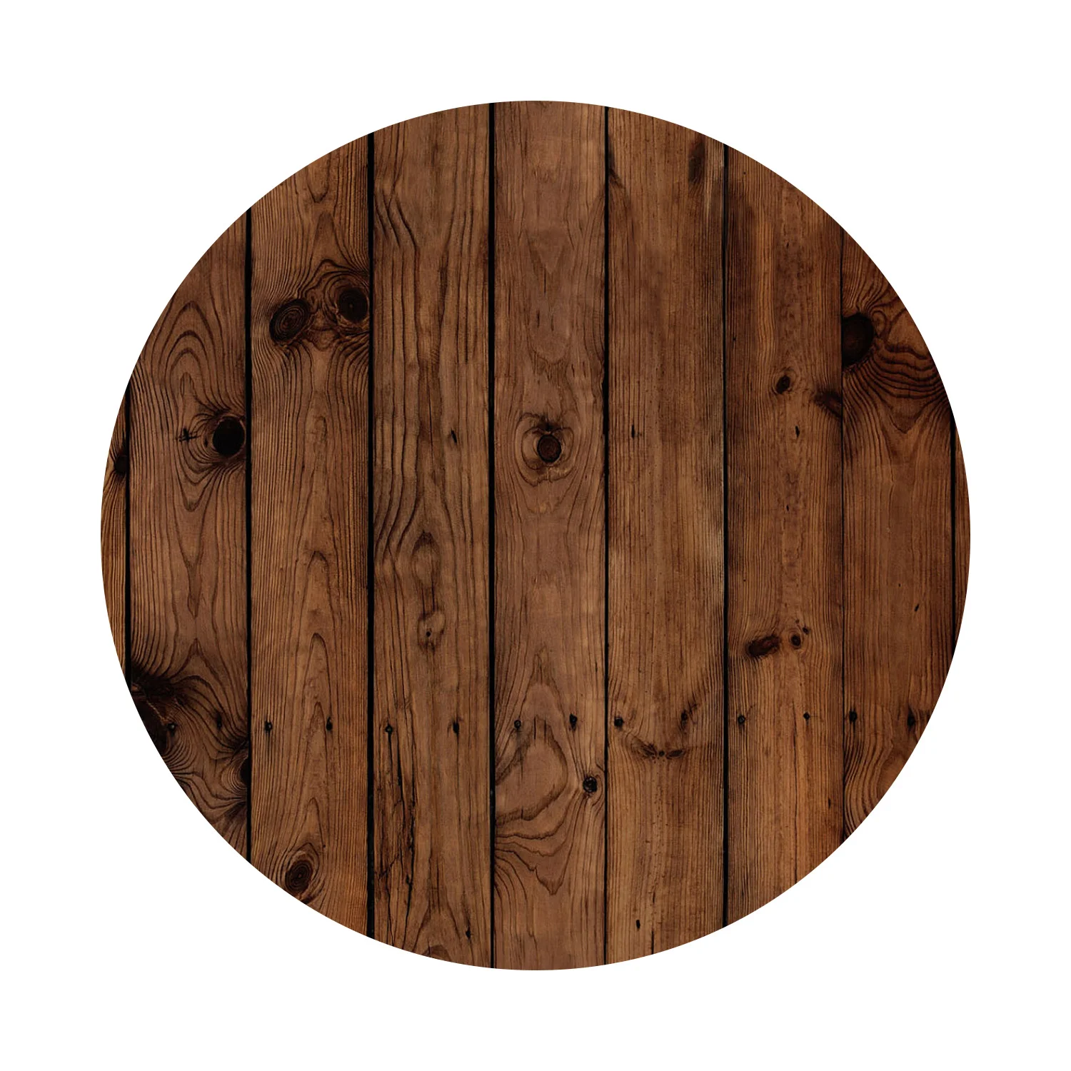 Dark wood flooring