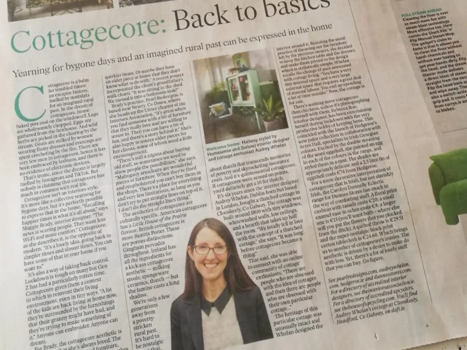 'Cottagecore: Back to basics' - Irish Independent 5th March 2021