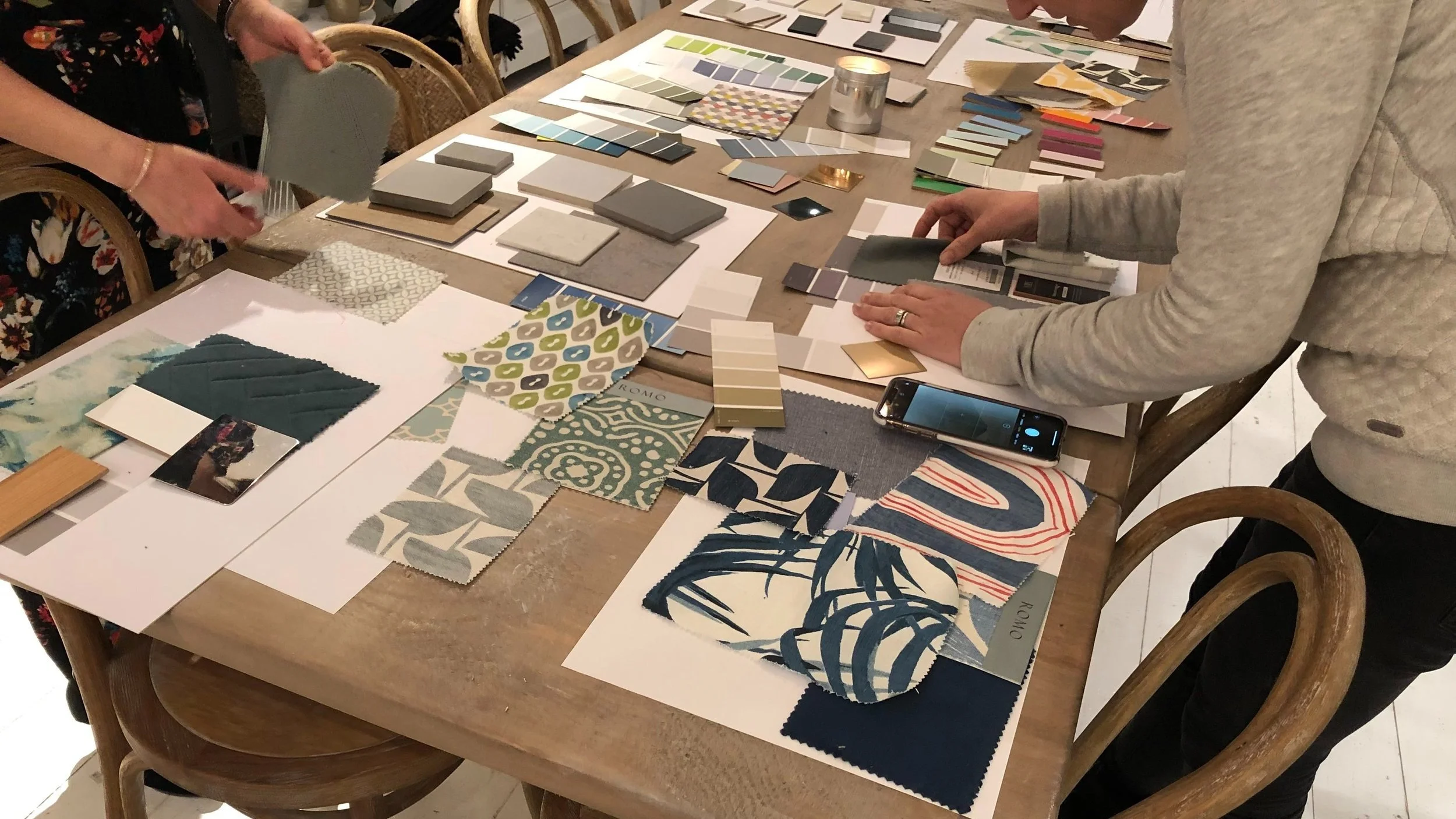 Moodboard Masterclass at Oriana B. 