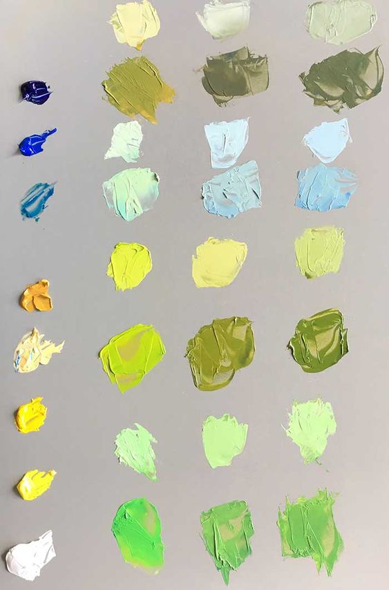 Oils and paints