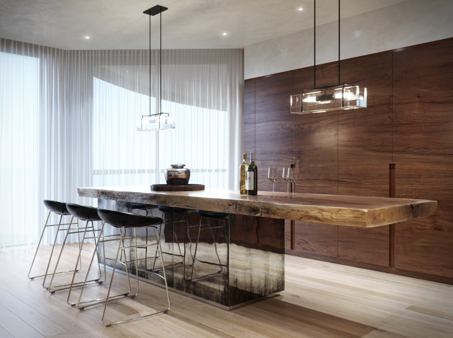 Luxury Kitchen Island Design