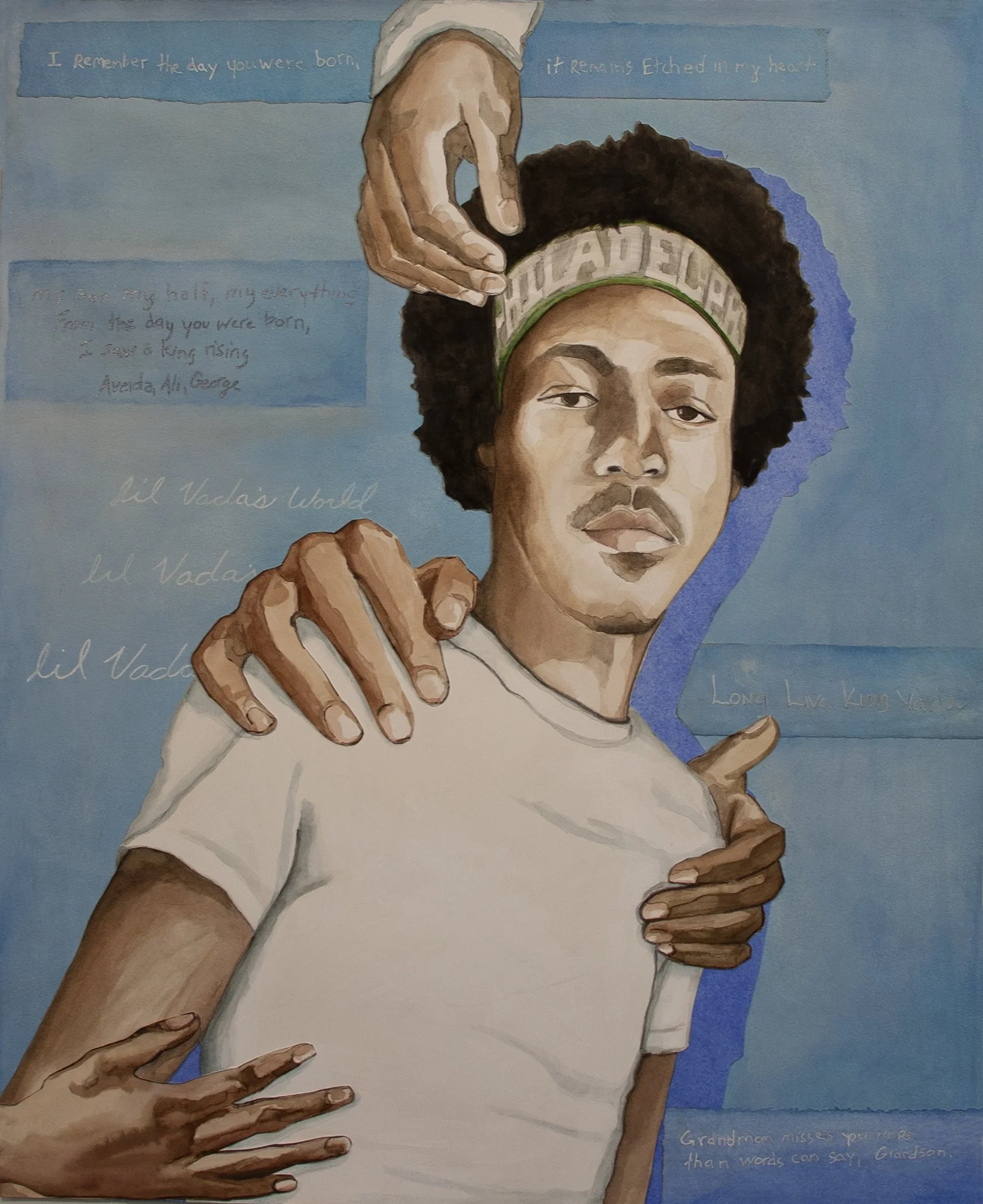 "He Loved the Color Blue" by Nancy Agati