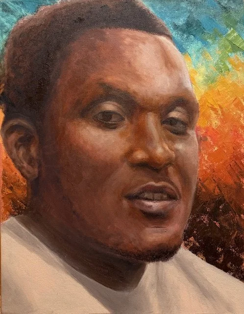 Portrait of Khron Hall by Wendy Elliot-Vandivier