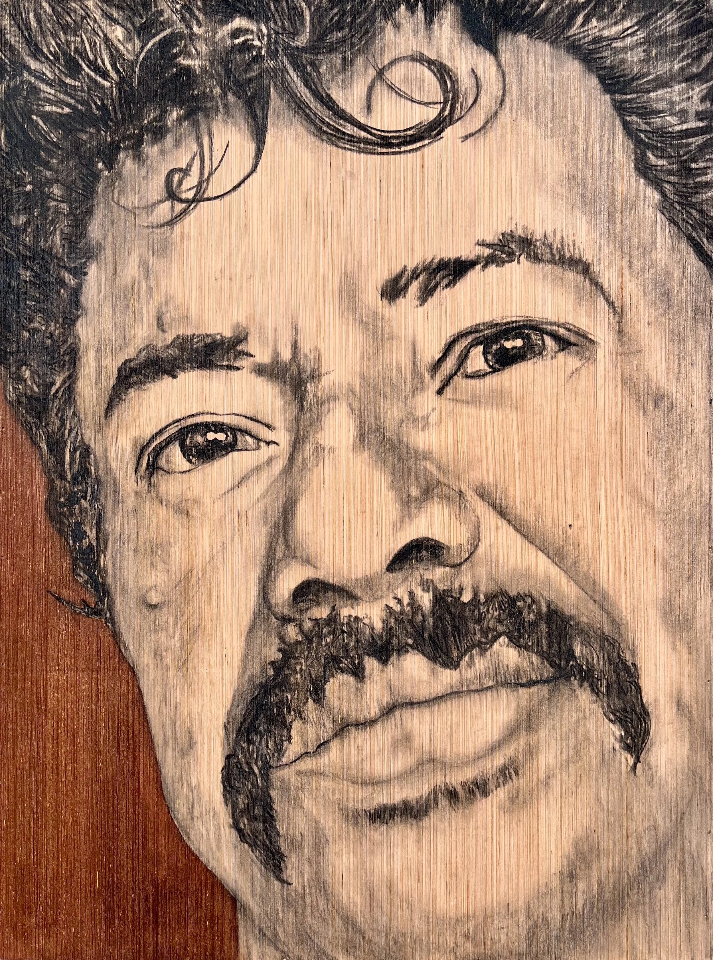 Portrait of Klever Varela by Mia Fabrizio&nbsp;