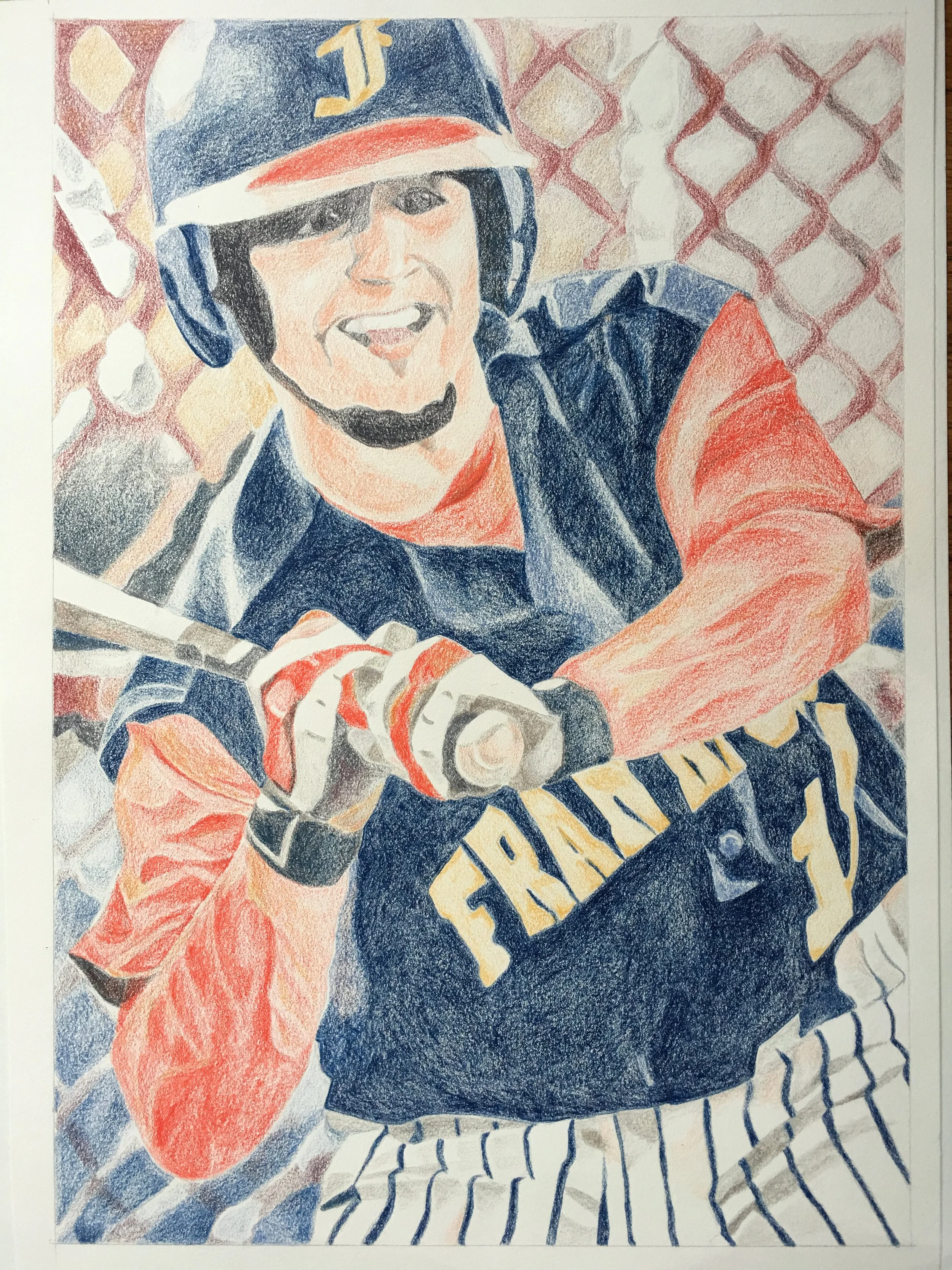 Alicea, Luis ‘Martin’ | “Home Plate” by Austin Crenshaw
