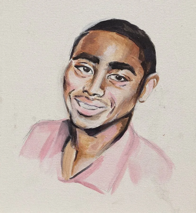 Clarke, Bud | “Portrait of Bud Eustatius Clarke” by Alexis Cutshall