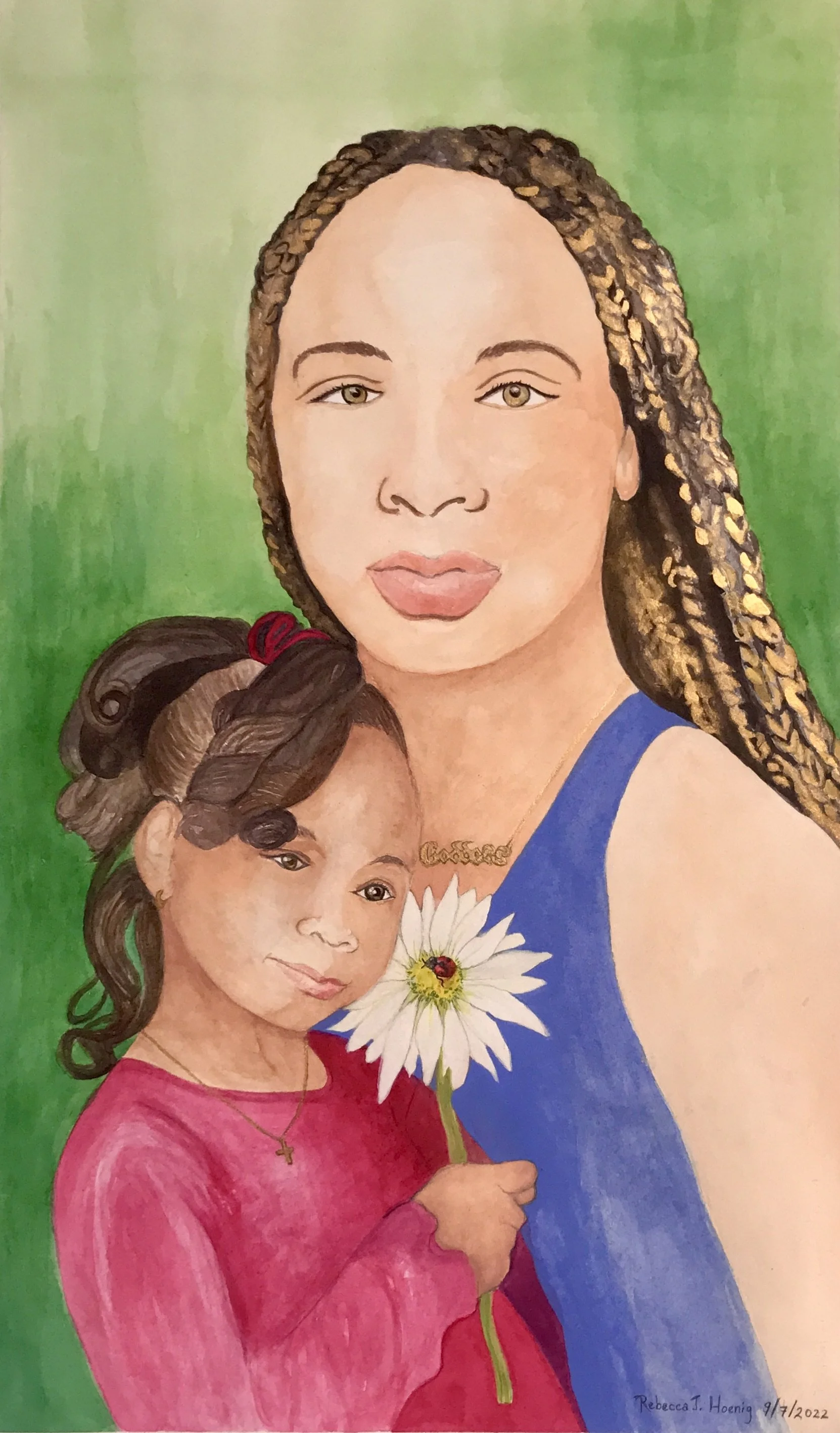 Johnson, Lindsay | “Portrait of Lindsay Johnson” by Rebecca Hoenig