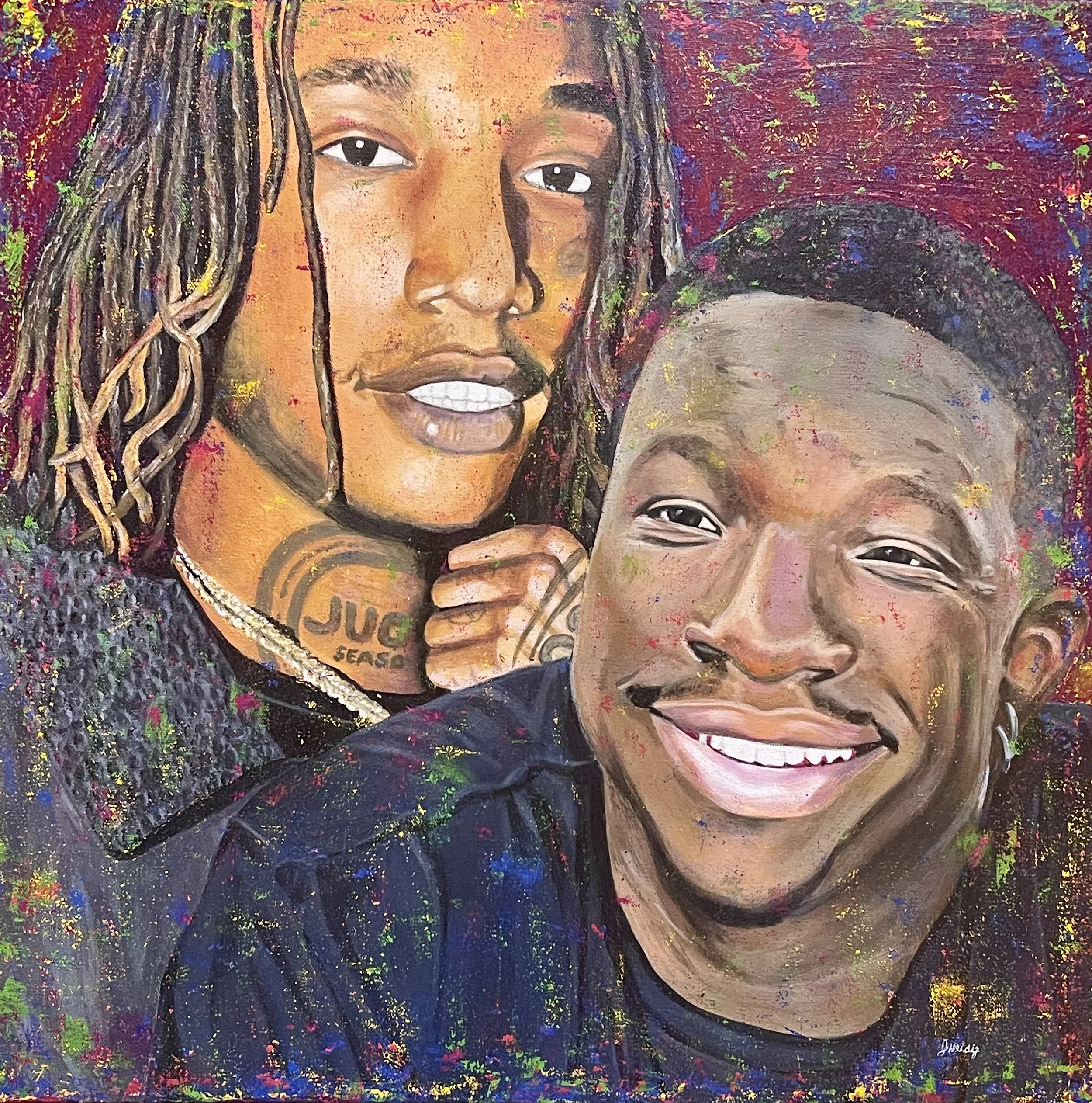 Jones, Akil and Rashie | “Akil and Rashie Jones” by Jen Neidig
