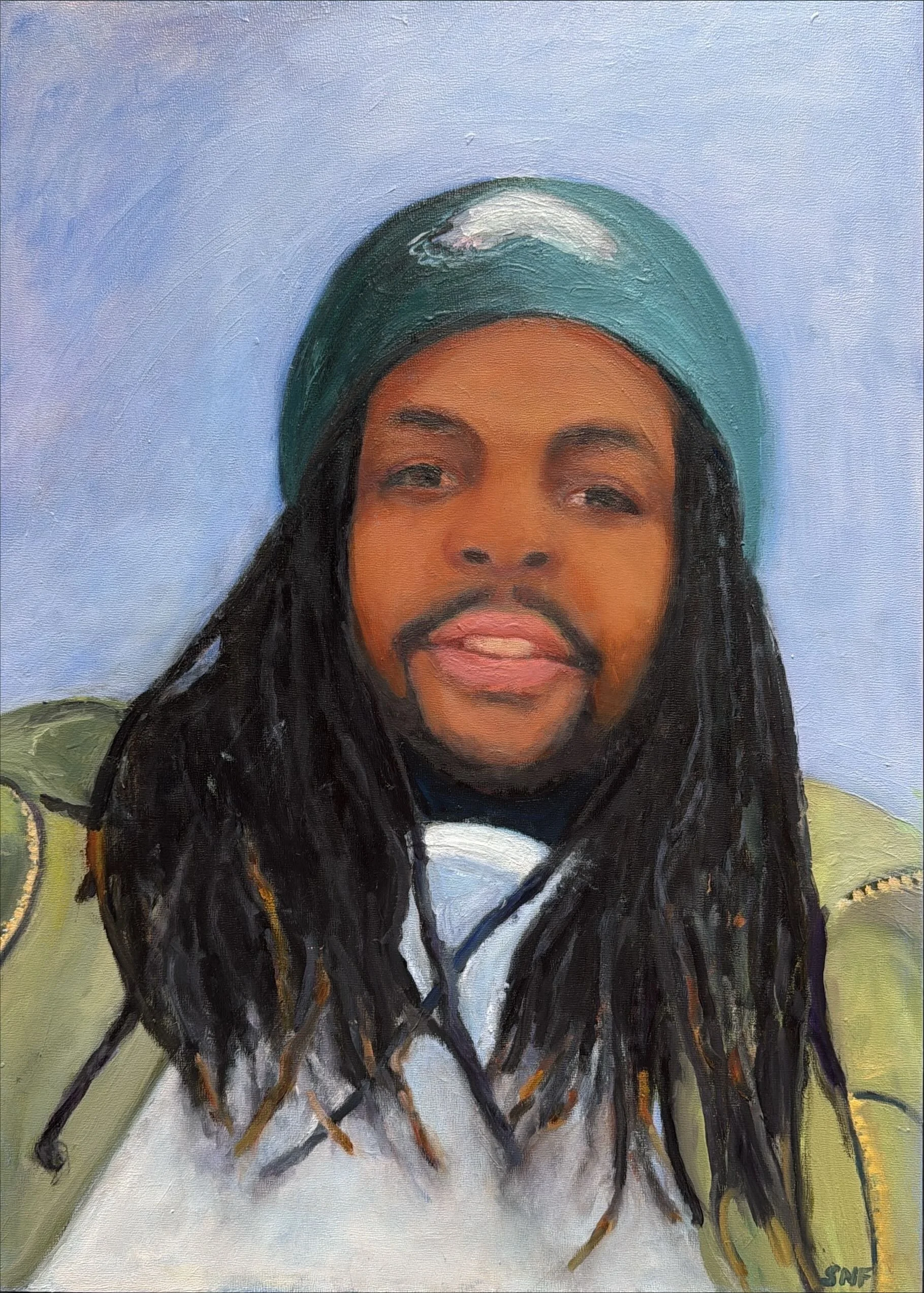 Ruff, Justin | “Portrait of Justin Ruff” by Sari Fogel