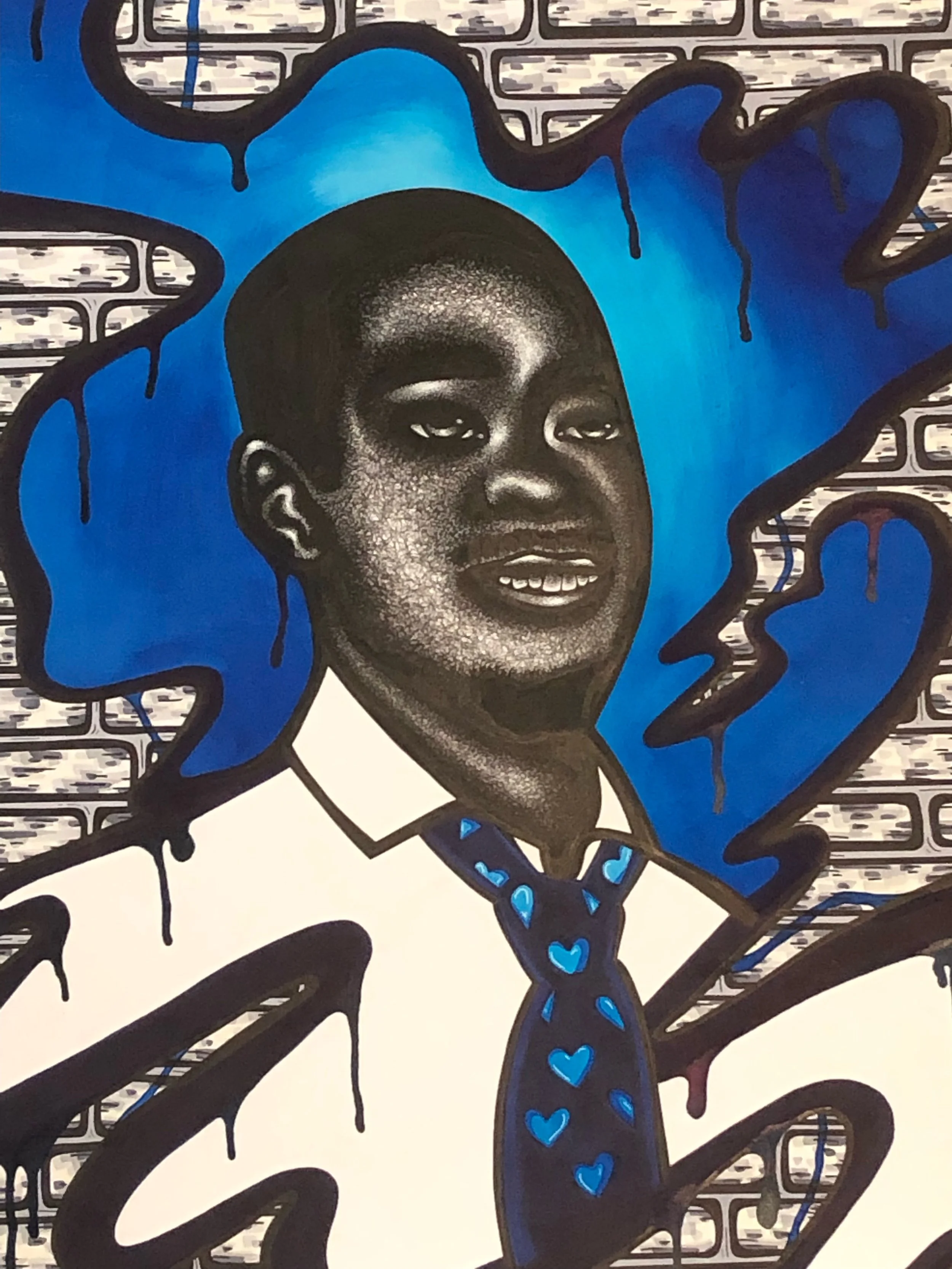 Scott-Bey, Cameron | “Portrait of Cameron Scott-Bey” by Bella Salvi