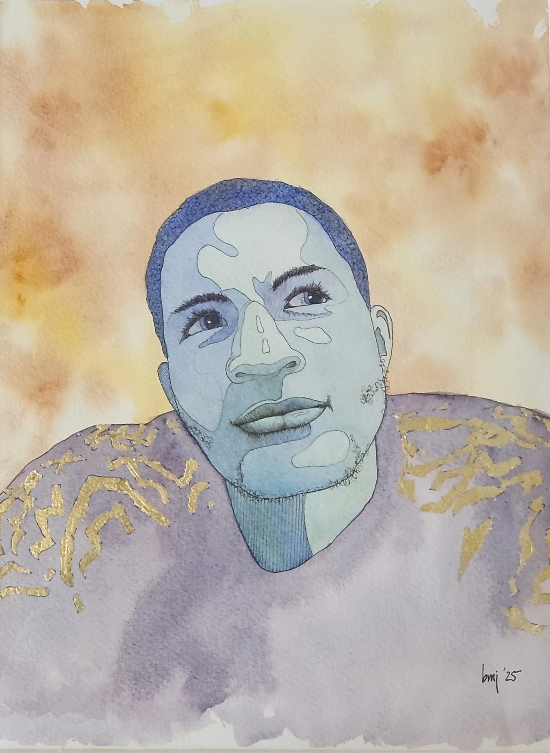 Turner, Shamar | Portrait of Shamar Turner by Bryce Johnson