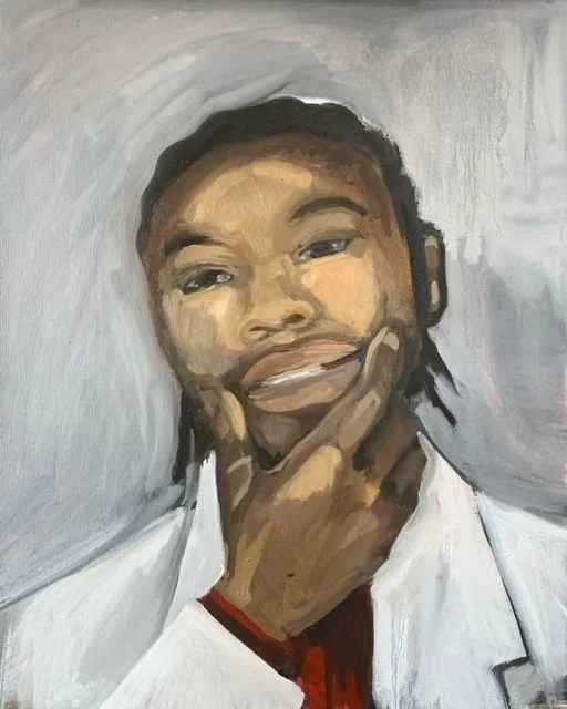White, John | “Afterglow: Portrait of John Robert White” by Anna Kocher