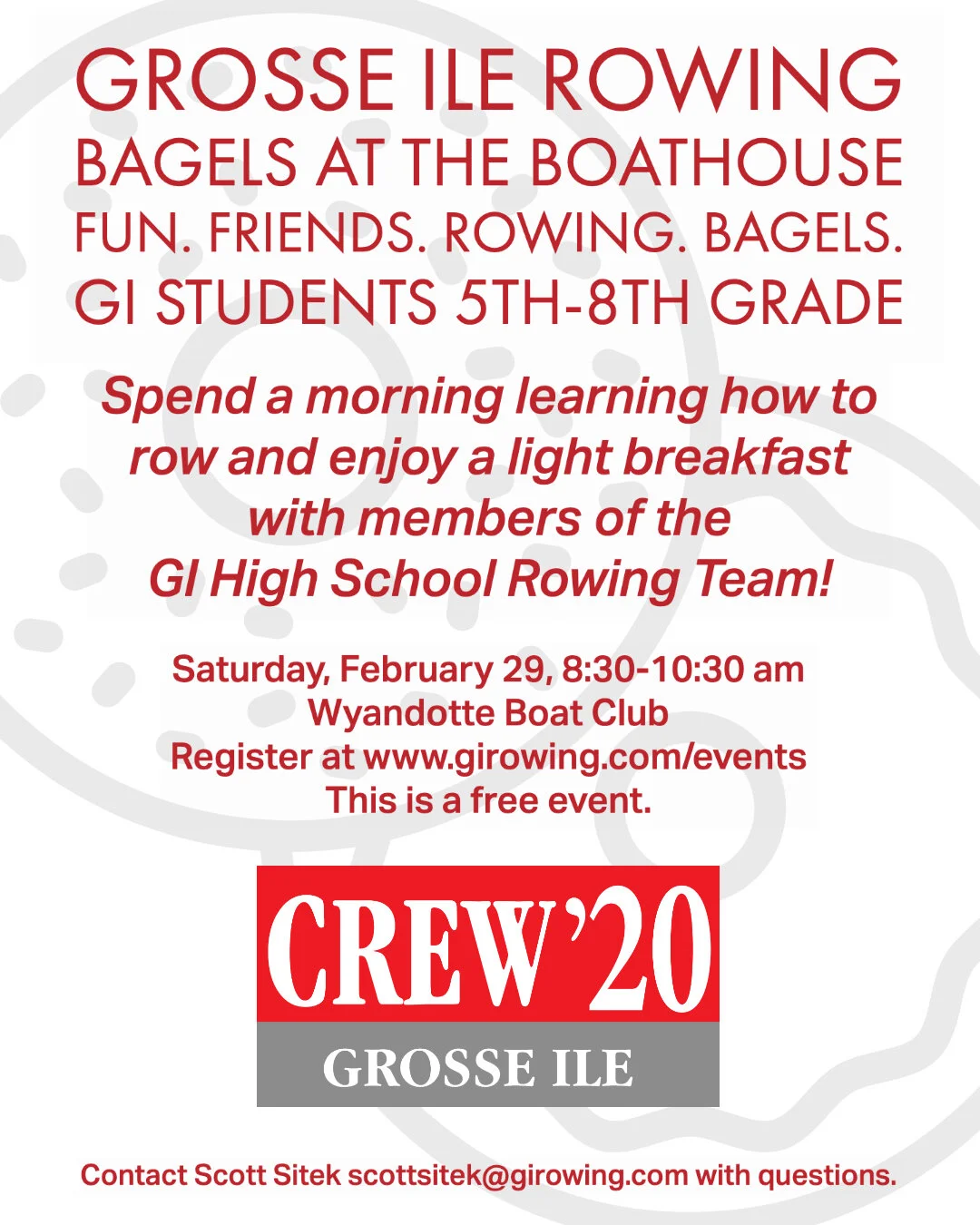 2020 Bagels at the Boathouse