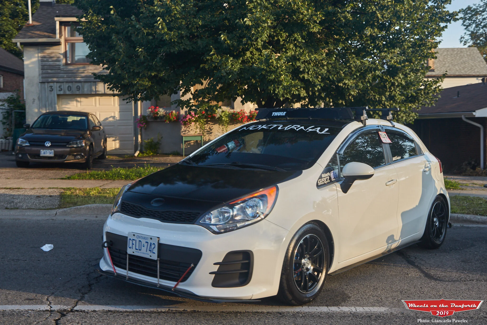 Wotd19 Evening Wheels On The Danforth