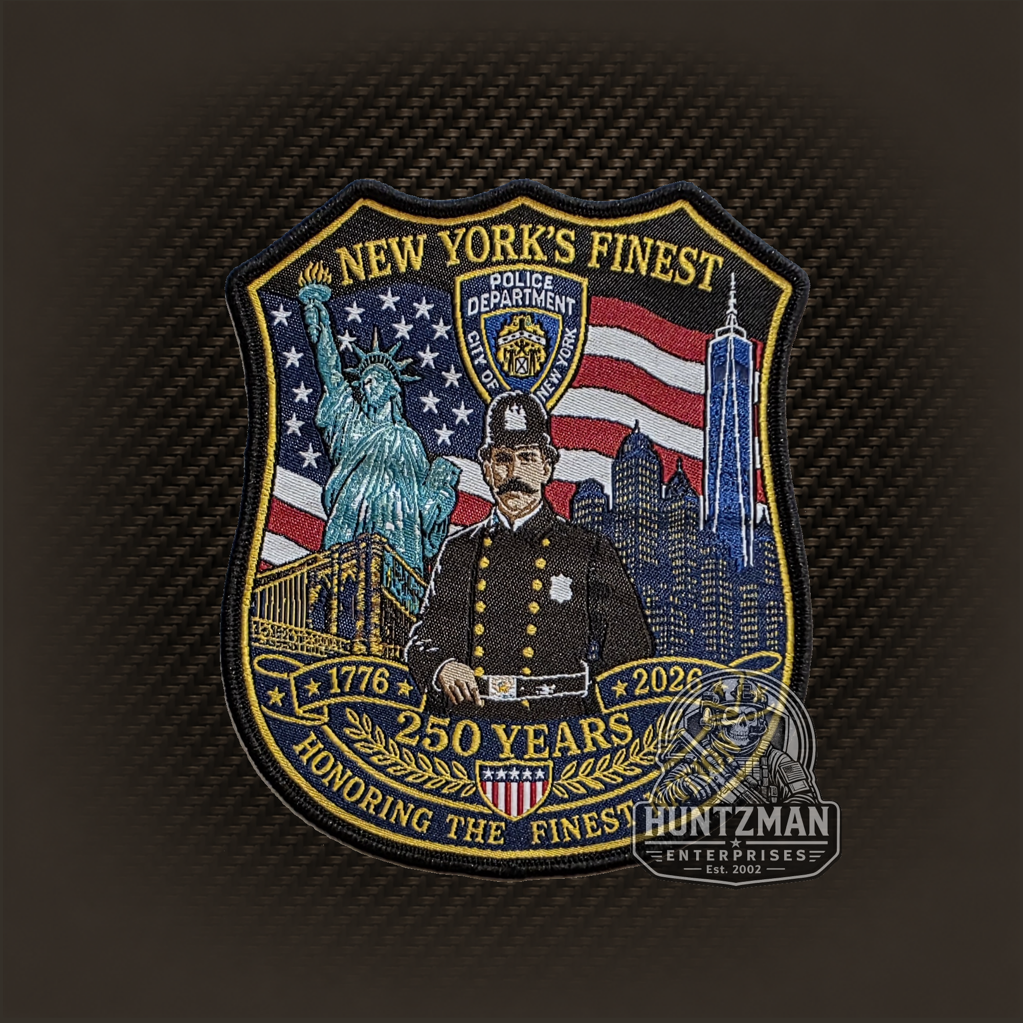 NYPD United States 250th Semiquincentennial Patch