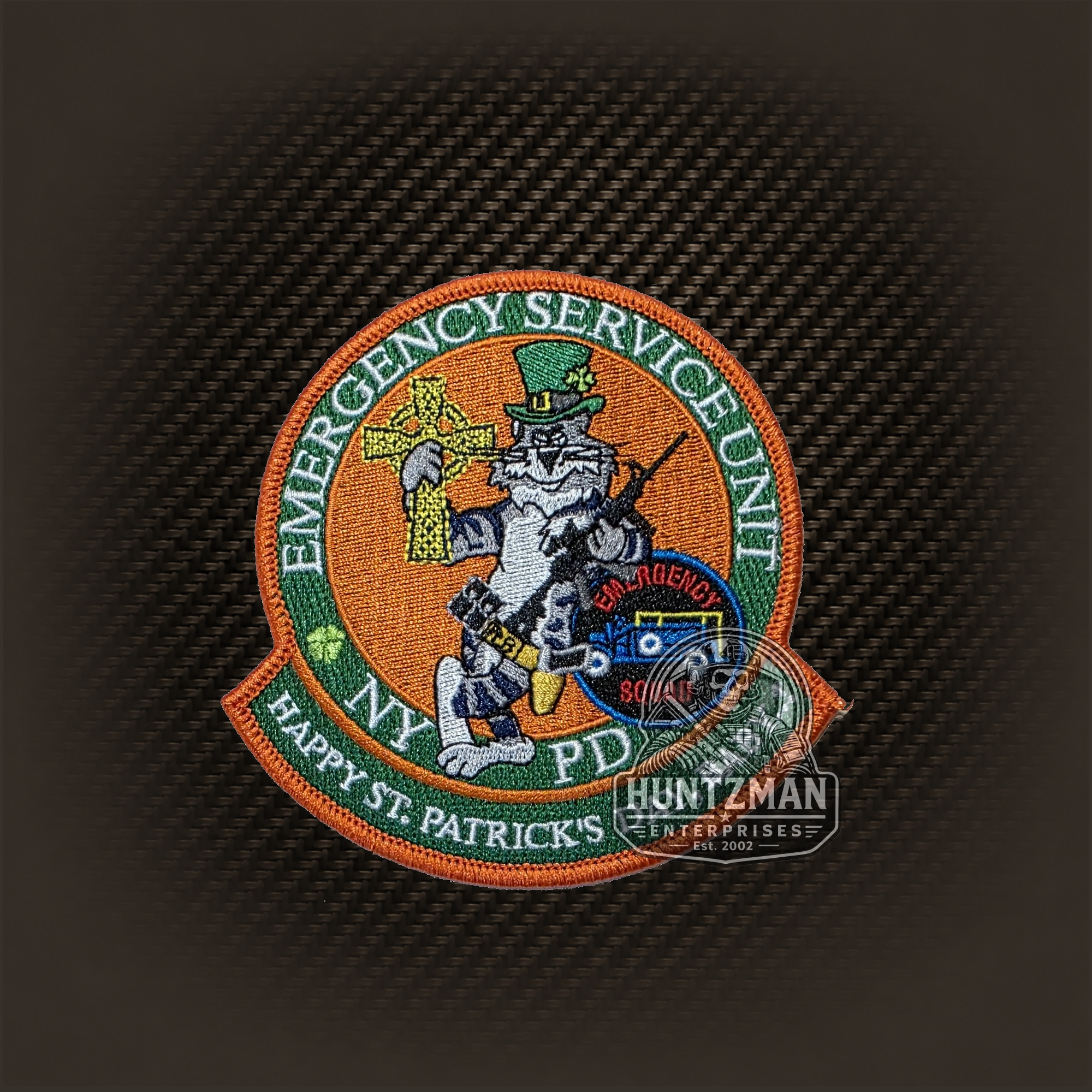 NYC Police ESU St. Patrick's Day Patch