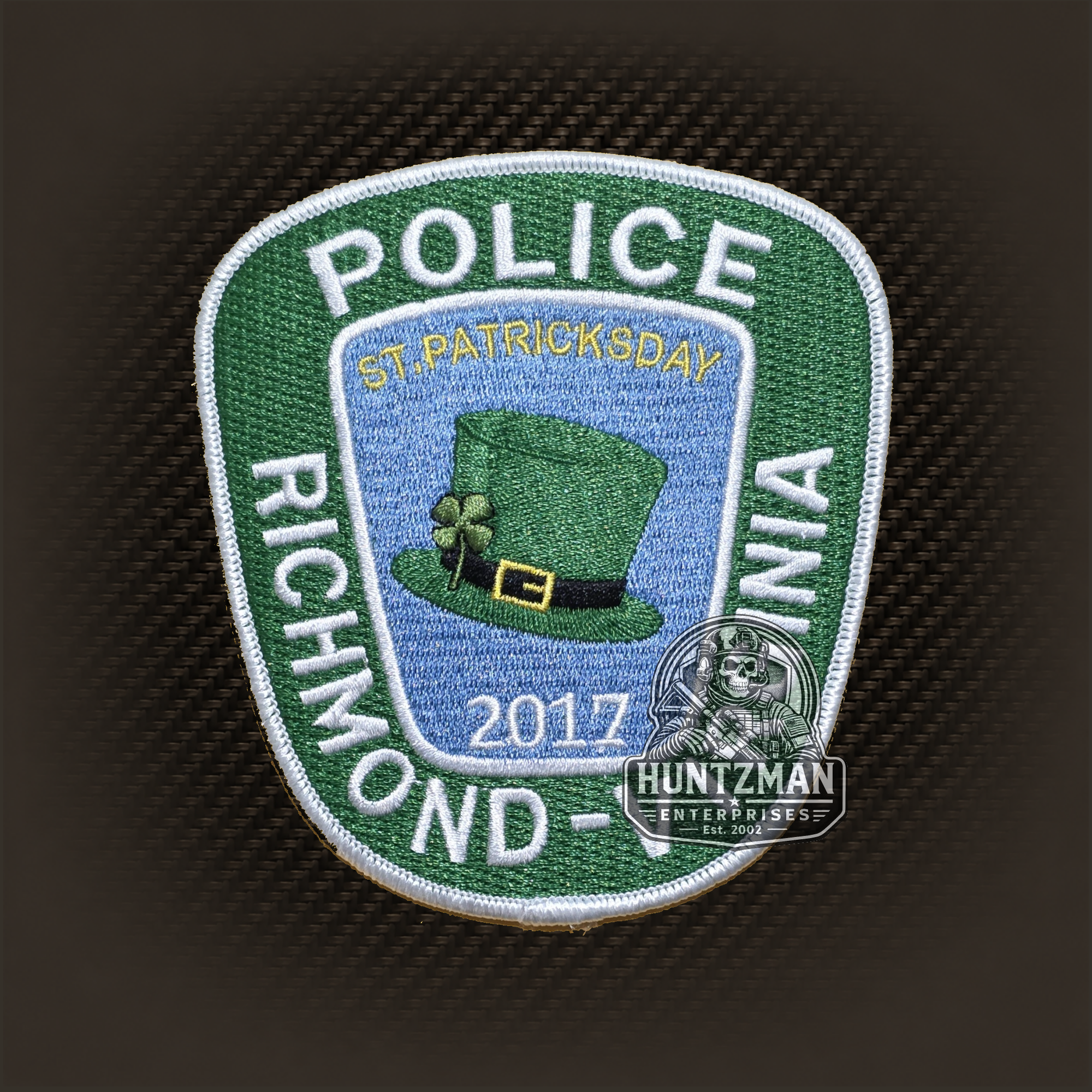 Richmond Virginia Police St. Patrick's Day 2017 Patch