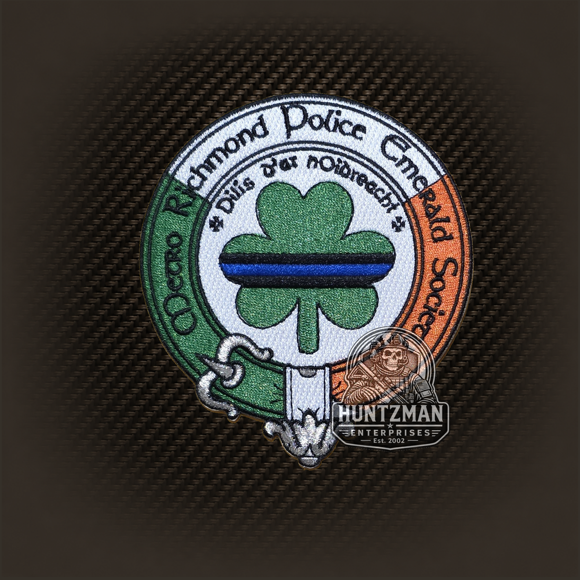 Richmond Virginia Police Metro Emerald Society Belt Patch