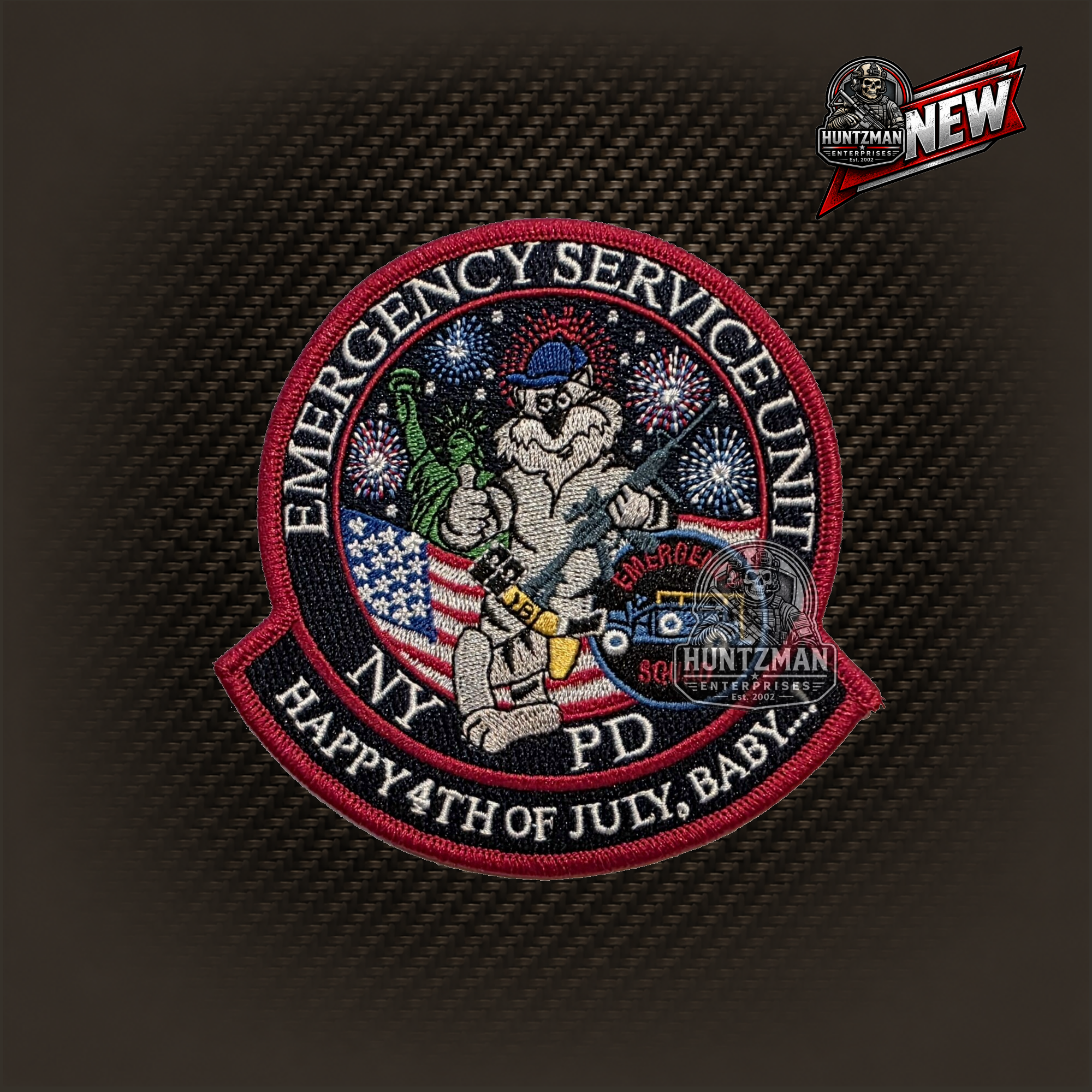 NYPD ESU 4th of July Patch – Emergency Service Unit