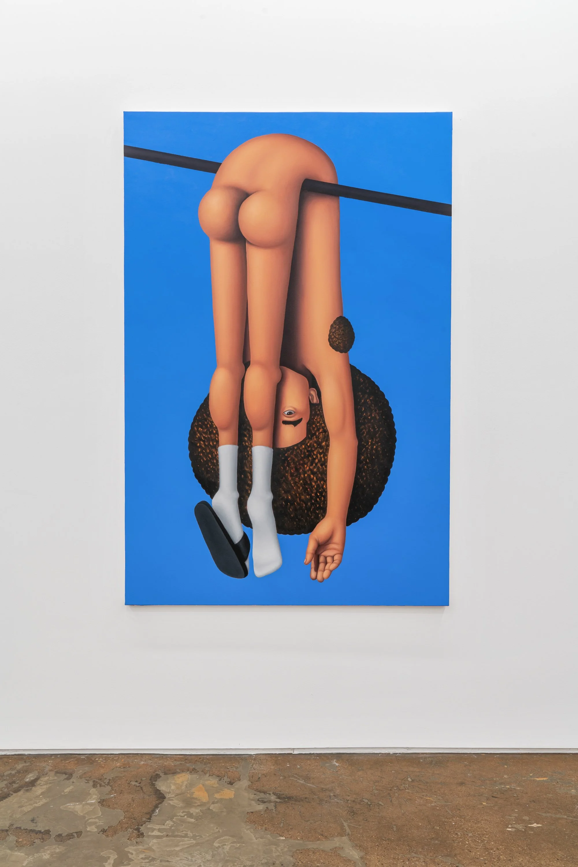   Out to Dry   Oil on canvas, 72”x48”(2022) 