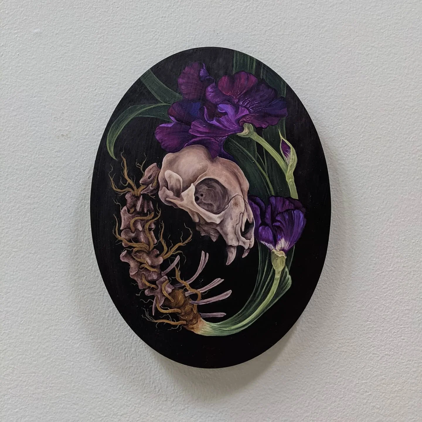 *SOLD* To Reap & Sow
- Oil on wood
Thank you to everyone who gave me title suggestions for this one. Y'all are the real MVPs. I had a hard time deciding which spoke to me the most.
This babe will go be available to purchase on the online store