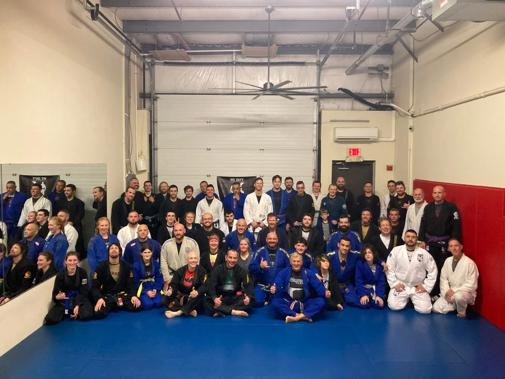 Academy members after class