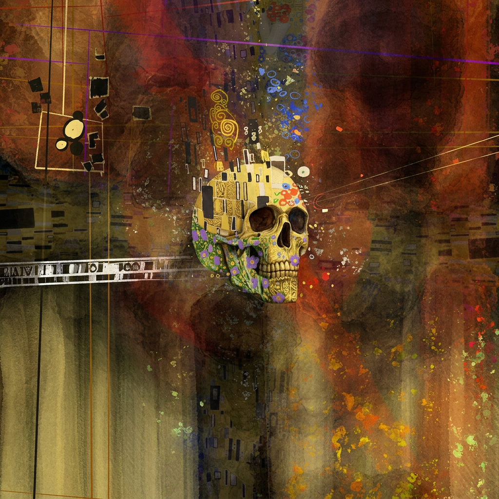 Scary Skulls: Klimt, 2021