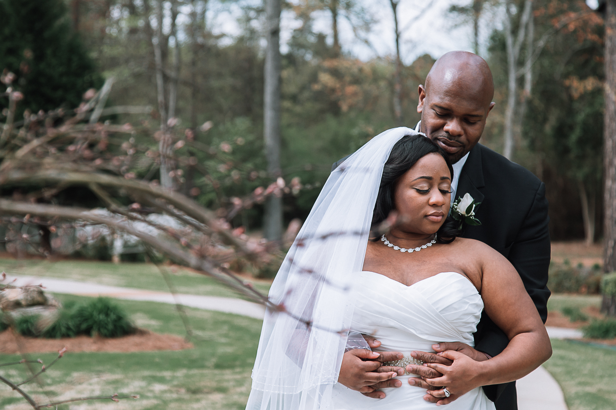 Bride and Groom Charlotte Wedding Photographer