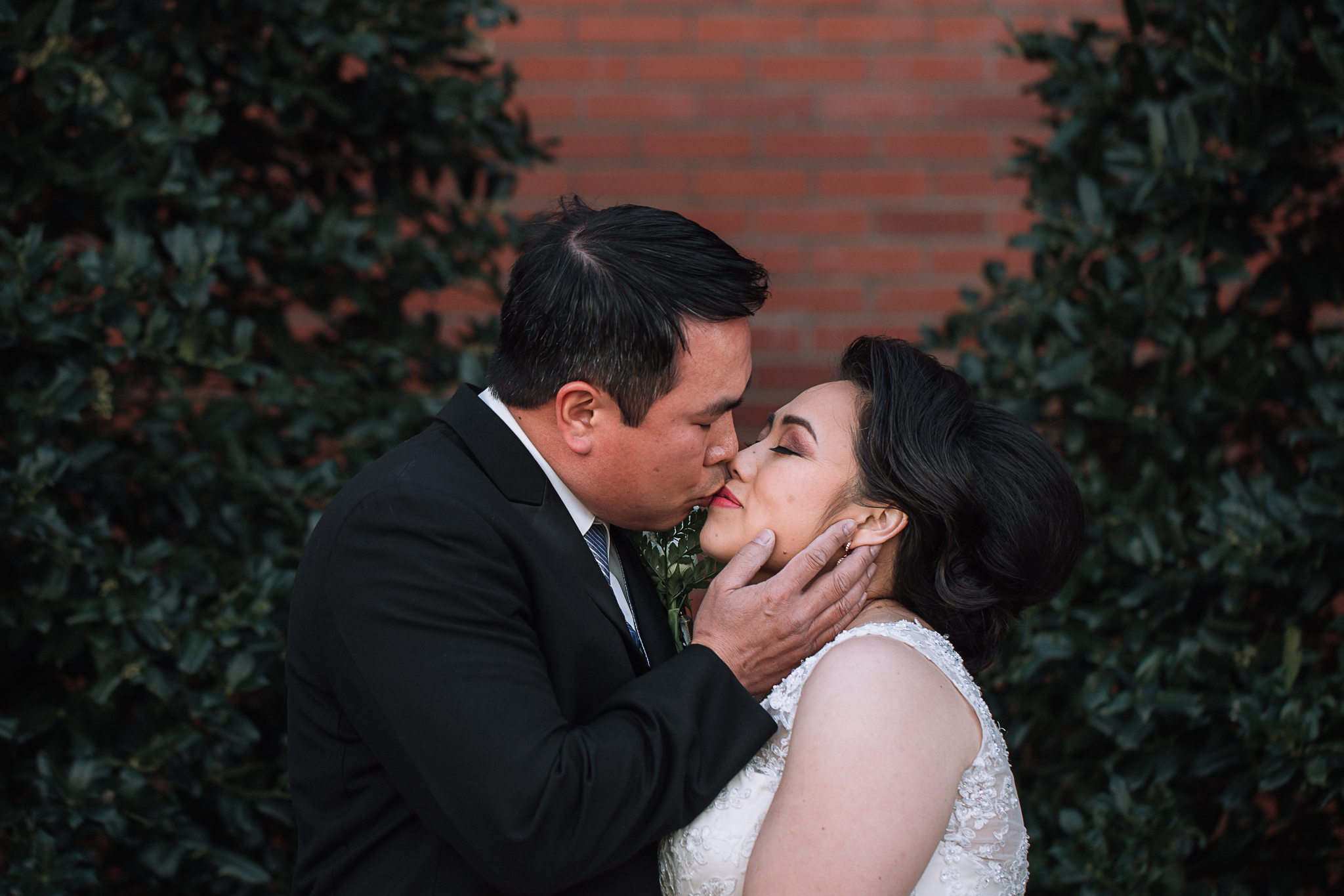 Bride and Groom Charlotte Wedding Photographer