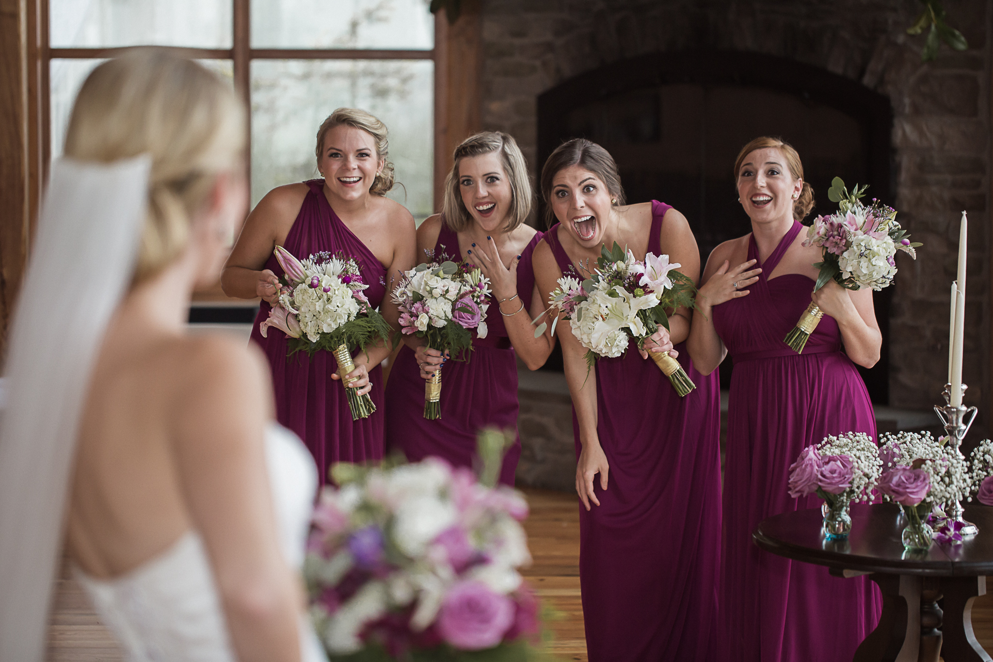 Bridesmaids Charlotte Wedding Photographer