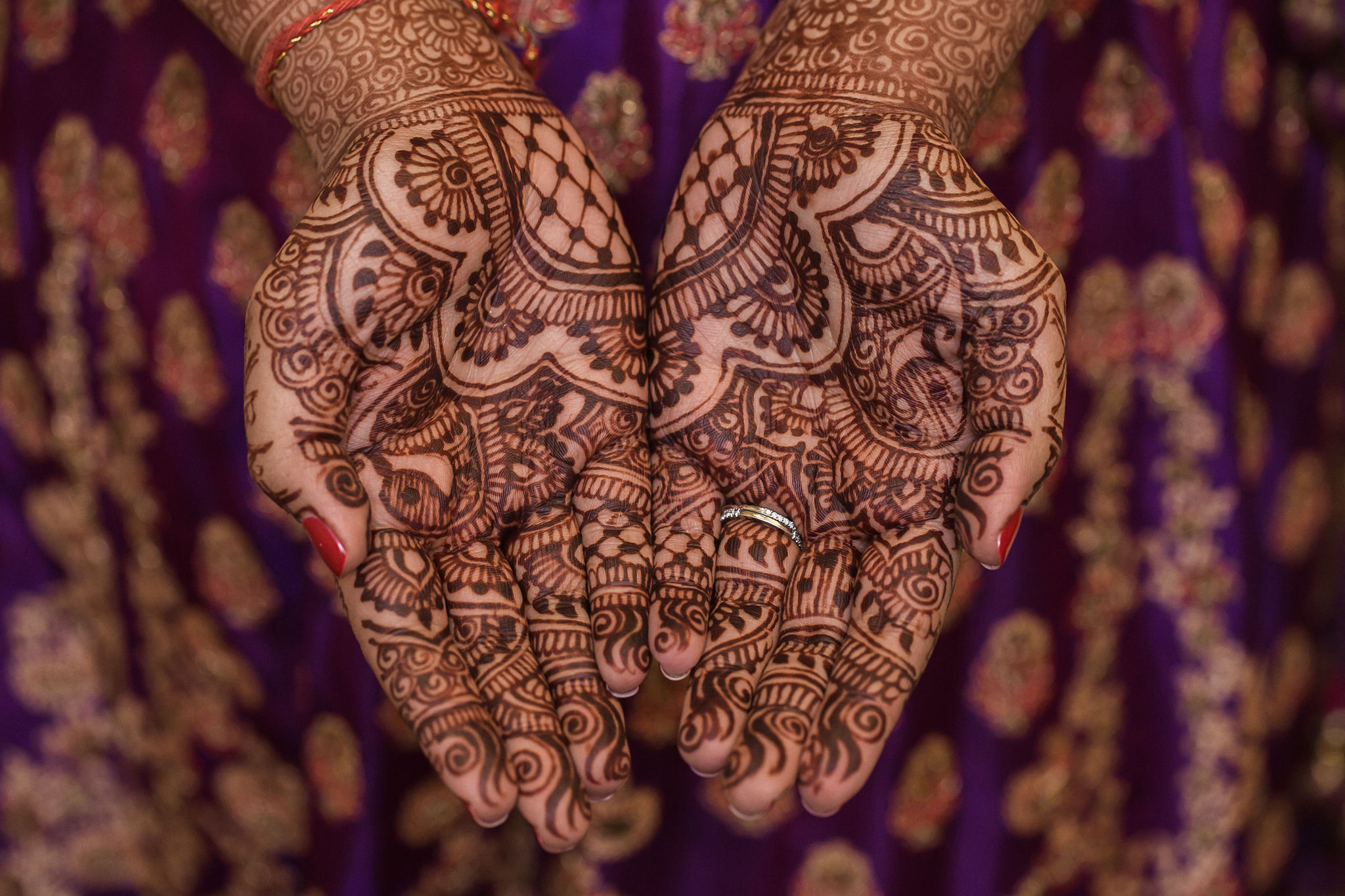 Henna Detail Charlotte Wedding Photographer