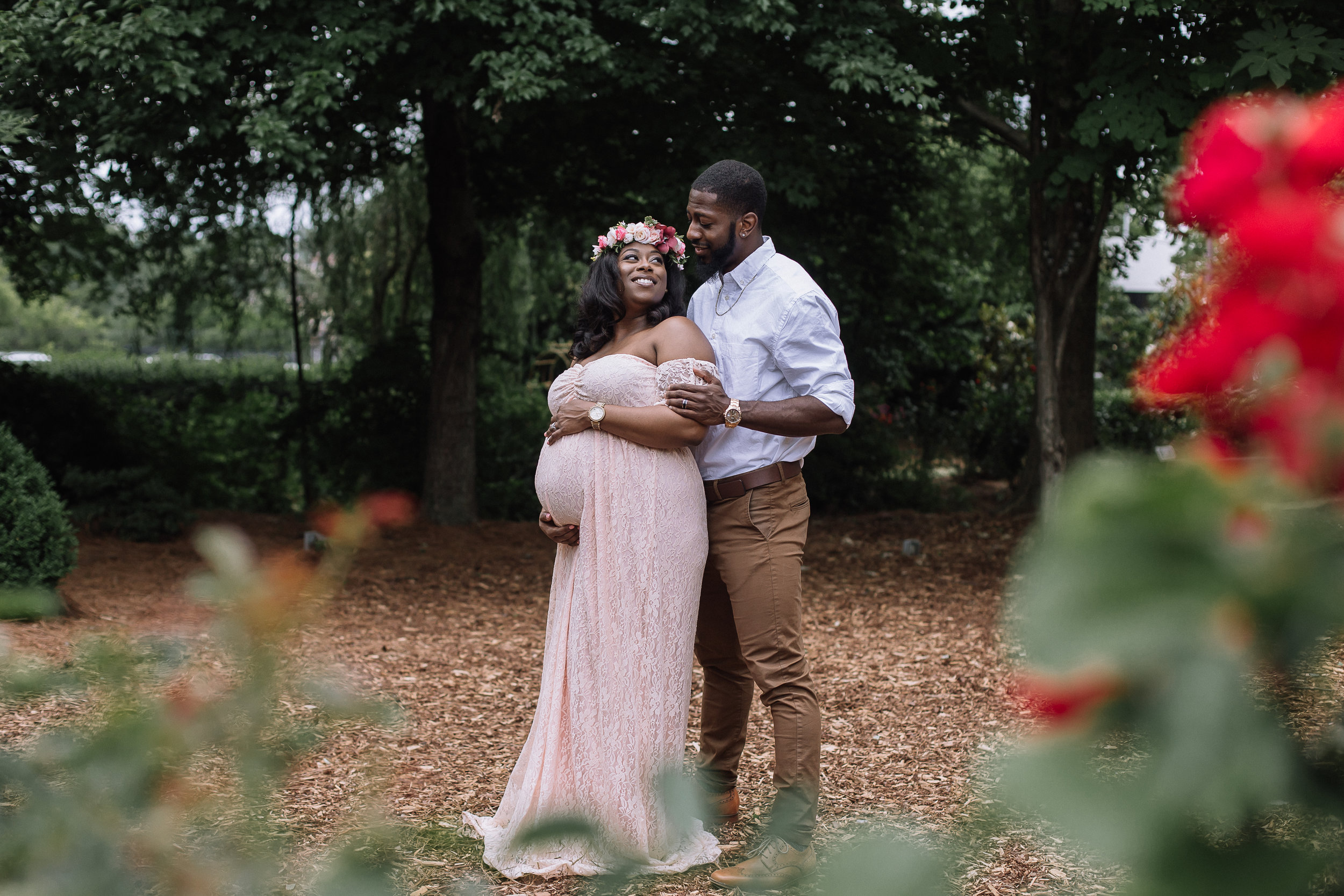 Maternity Session at McGill Rose Garden