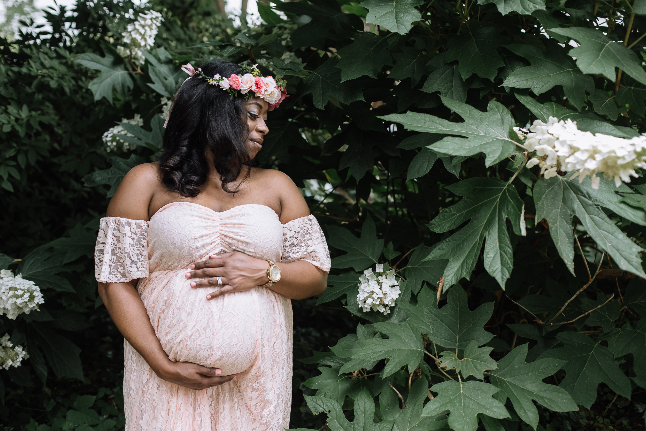 Maternity Session at McGill Rose Garden