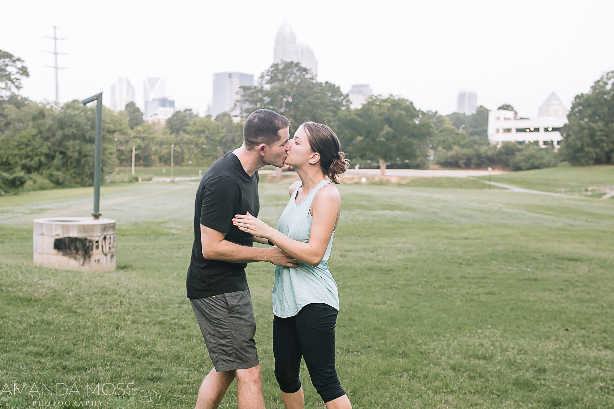 charlotte wedding photographer surprise proposal