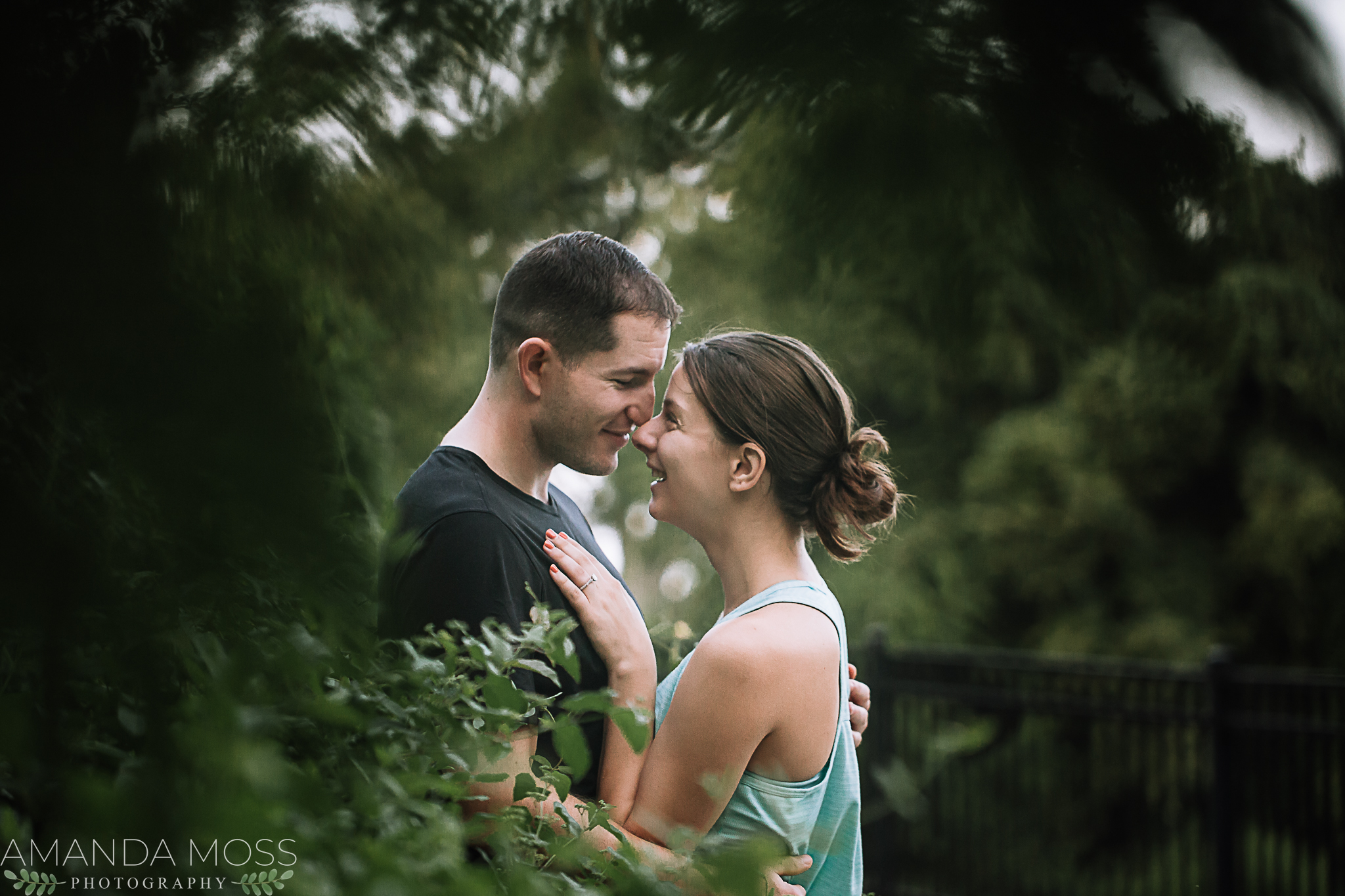 charlotte wedding photographer surprise proposal