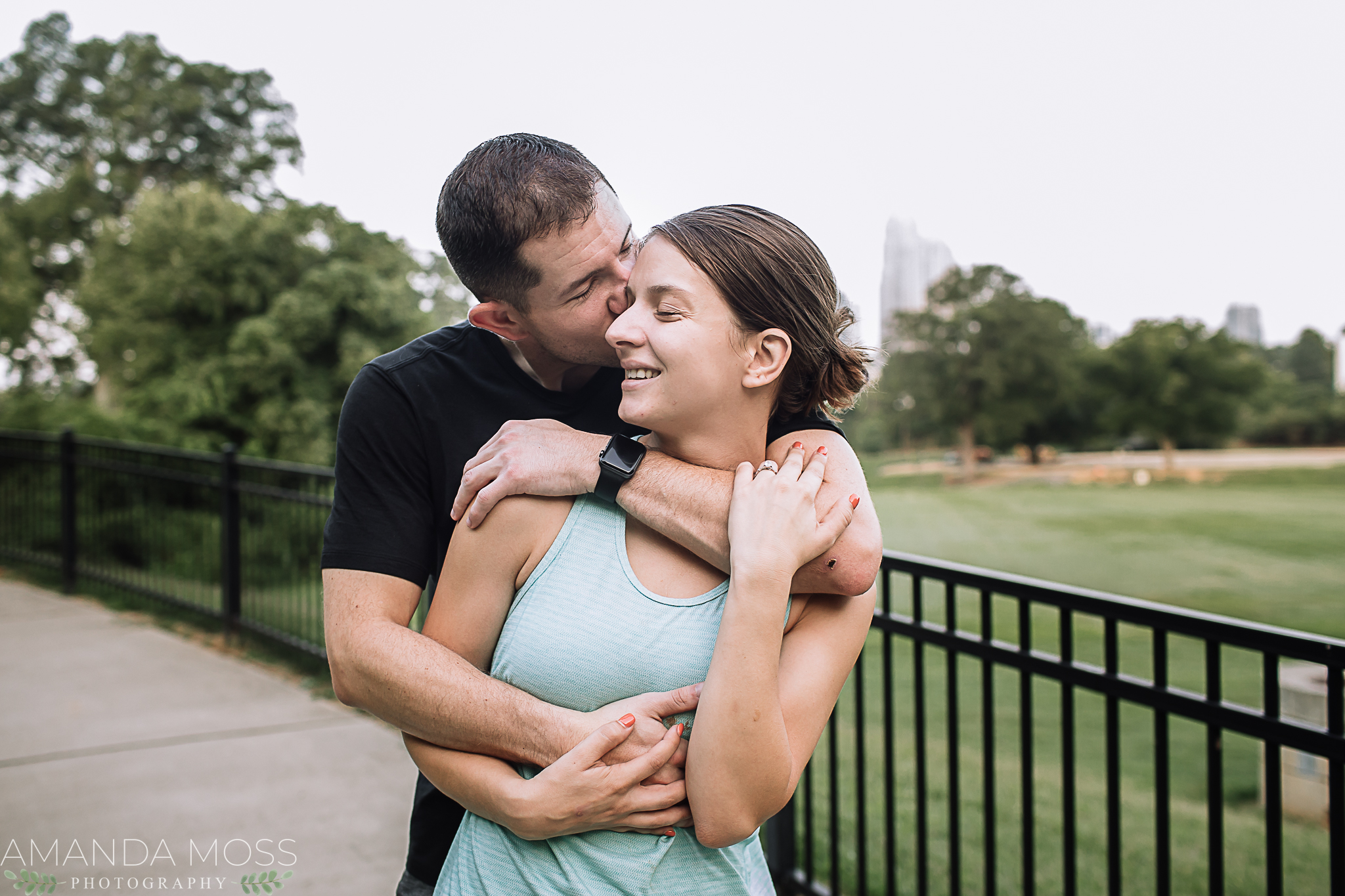 charlotte wedding photographer surprise proposal