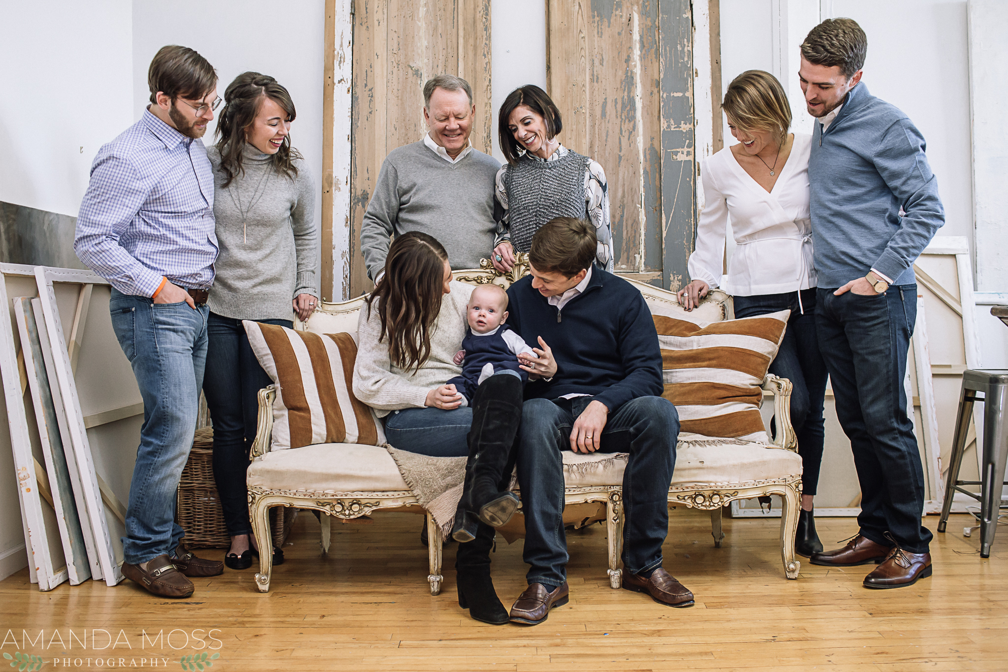 charlotte north carolina family photographer extended studio